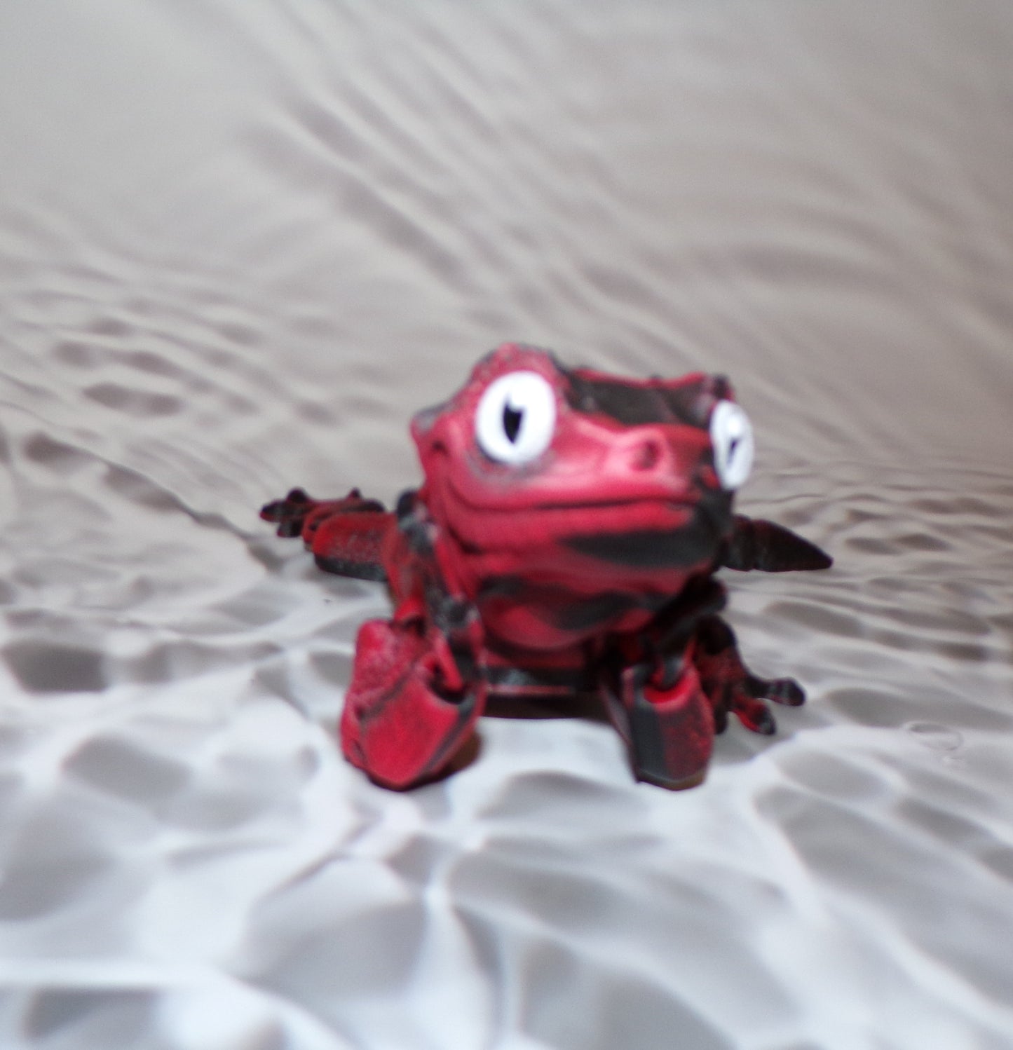 Gargoyle Gecko:3D Printed Fully Articulated Gecko - Wonderland 3D Printing