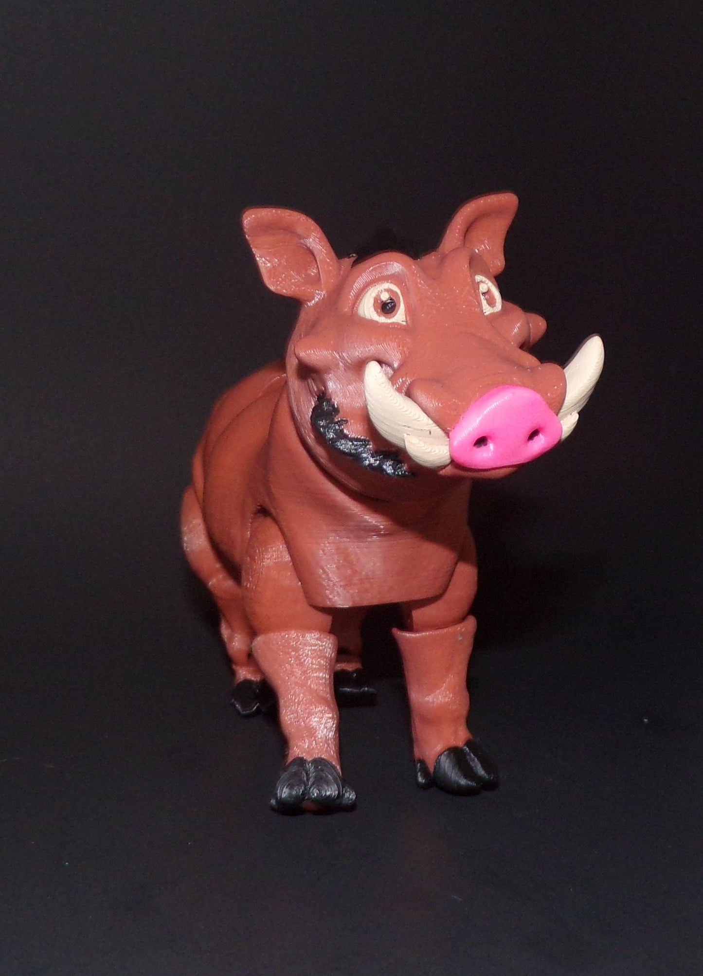 Warthog 3D Printed Articulated Figurine - Wonderland 3D Printing