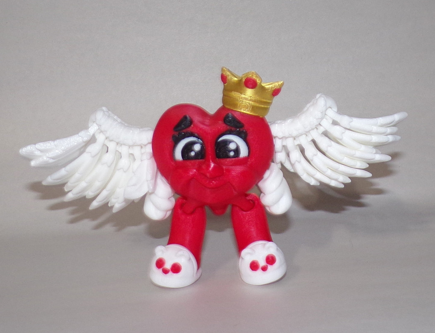 Heavenly Hearts 3D Printed Articulated Figurine
