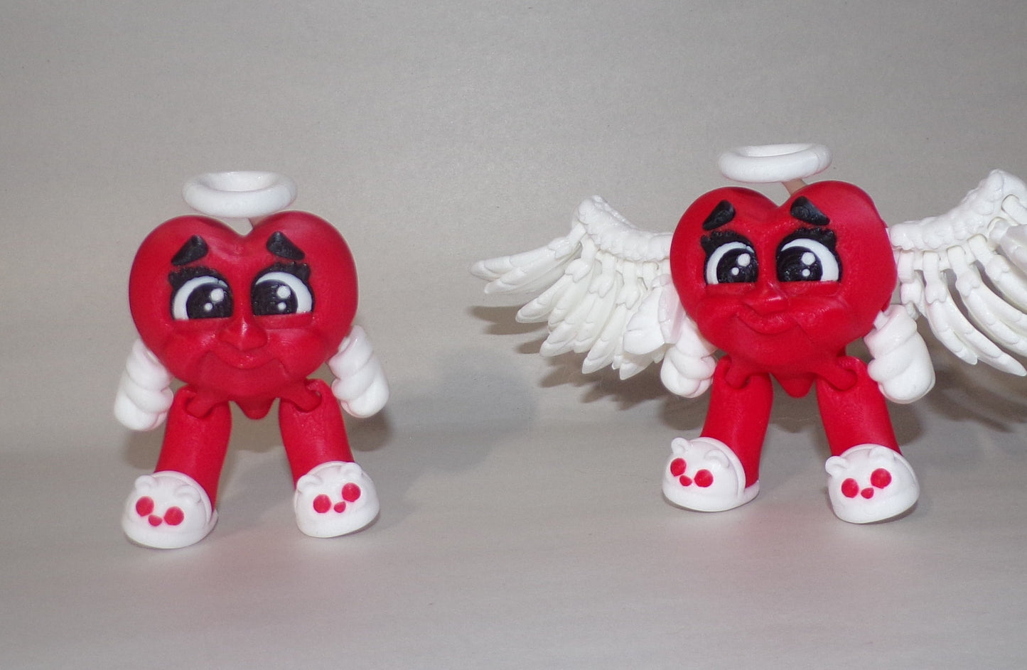 Heavenly Hearts 3D Printed Articulated Figurine