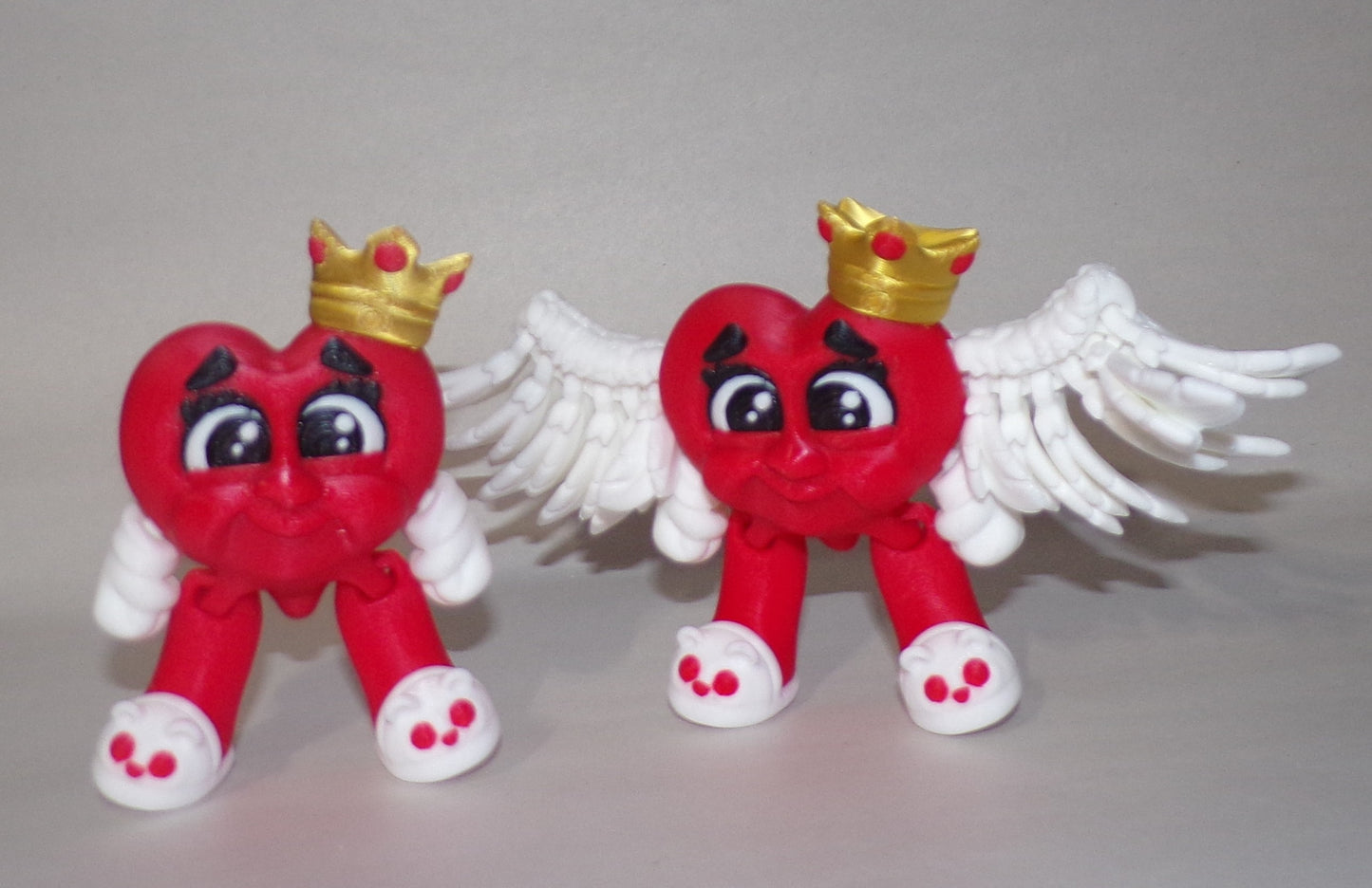 Heavenly Hearts 3D Printed Articulated Figurine