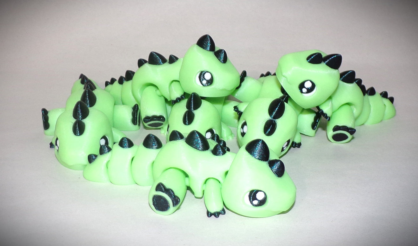 T-Rex Flexi Articulated 3d Printed Figurine - Wonderland 3D Printing
