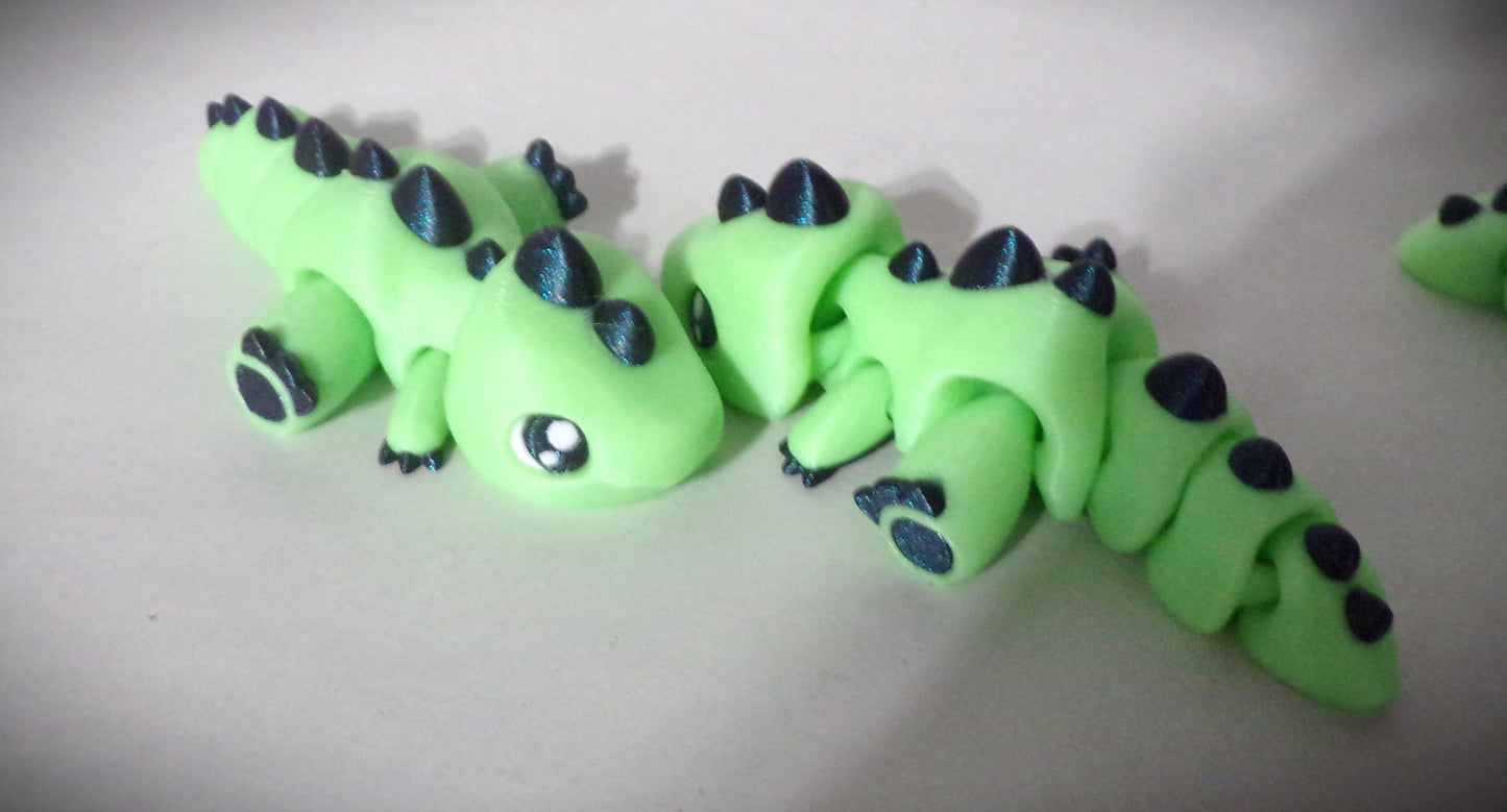 T-Rex Flexi Articulated 3d Printed Figurine - Wonderland 3D Printing