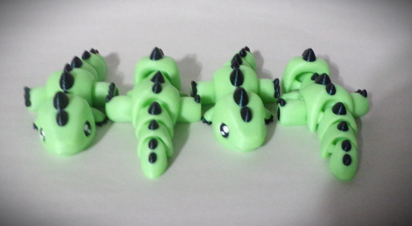 T-Rex Flexi Articulated 3d Printed Figurine - Wonderland 3D Printing