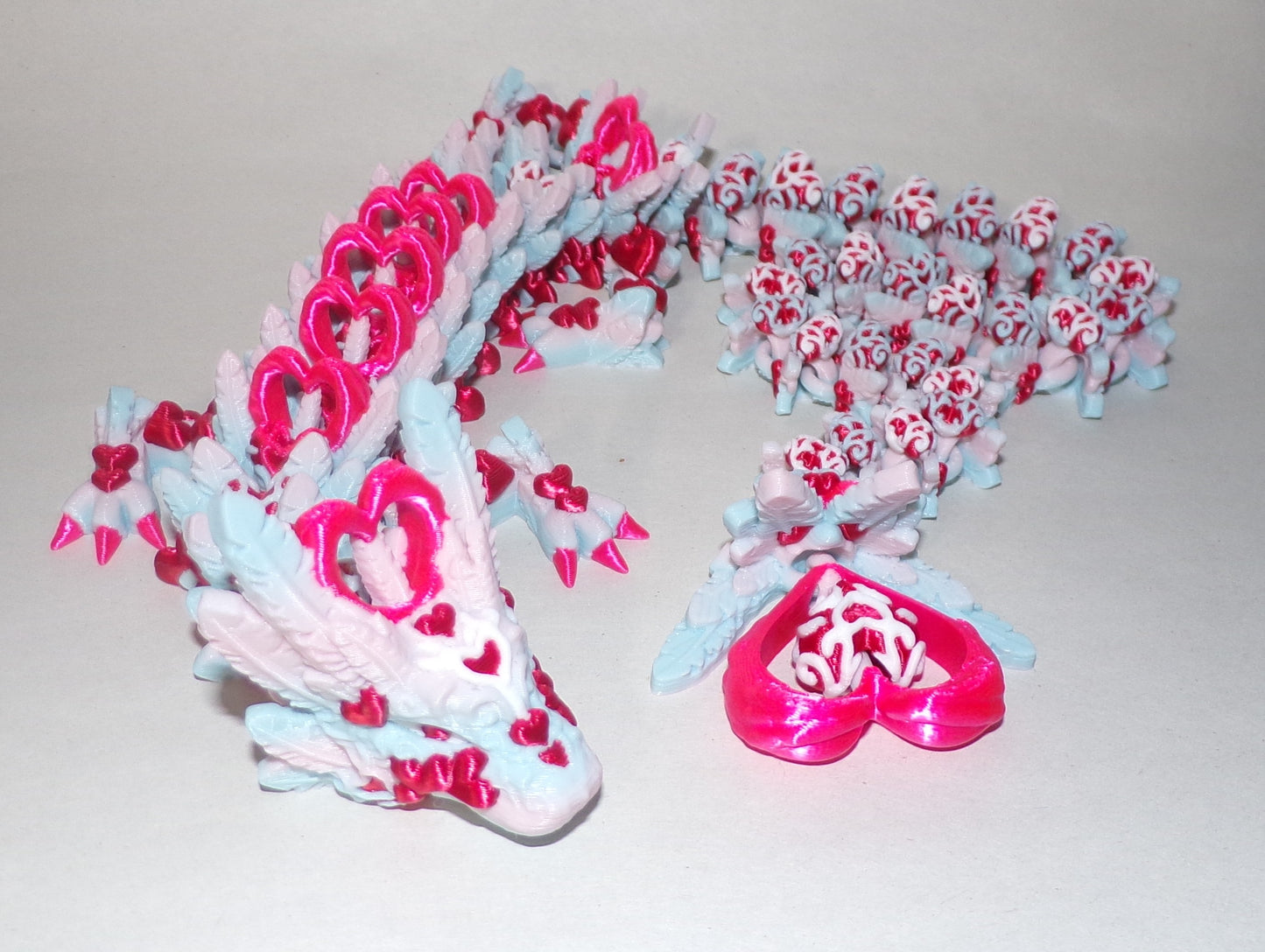 Light Heart Dragon Flexi Fidget Toy