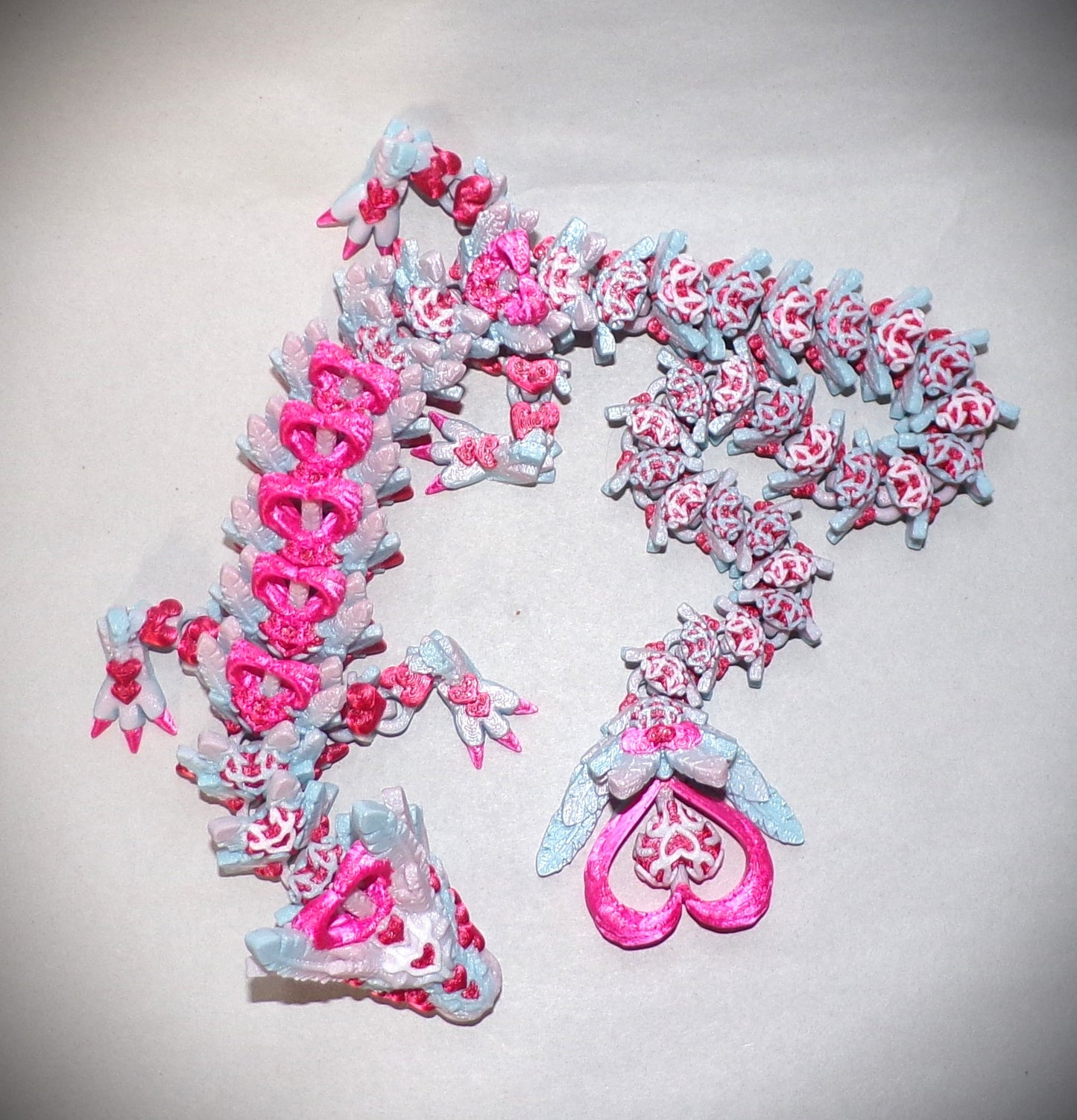 Light Heart Dragon Flexi Fidget Toy