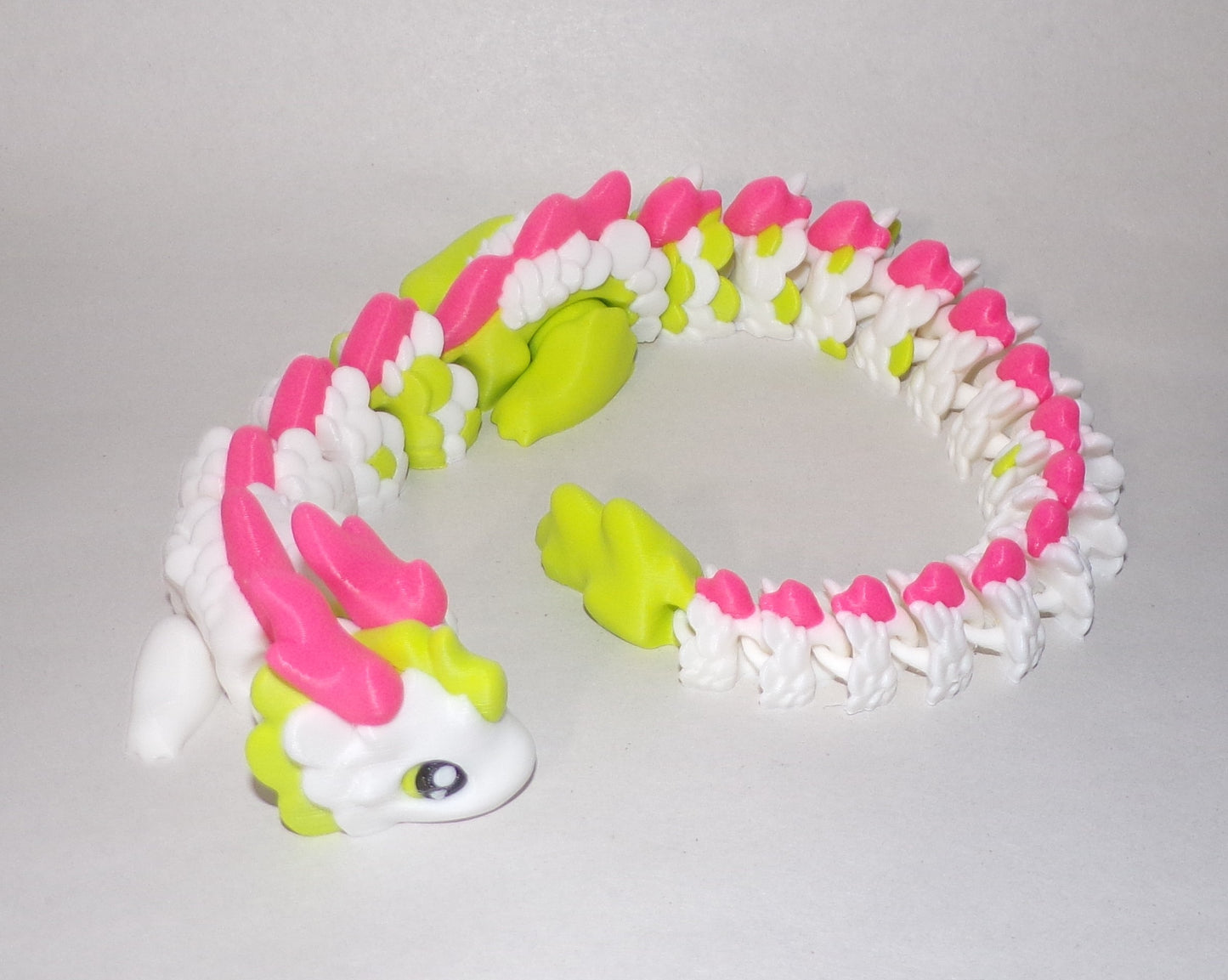 Kaida Dragon Articulated 3d Printed Figurine - Wonderland 3D Printing