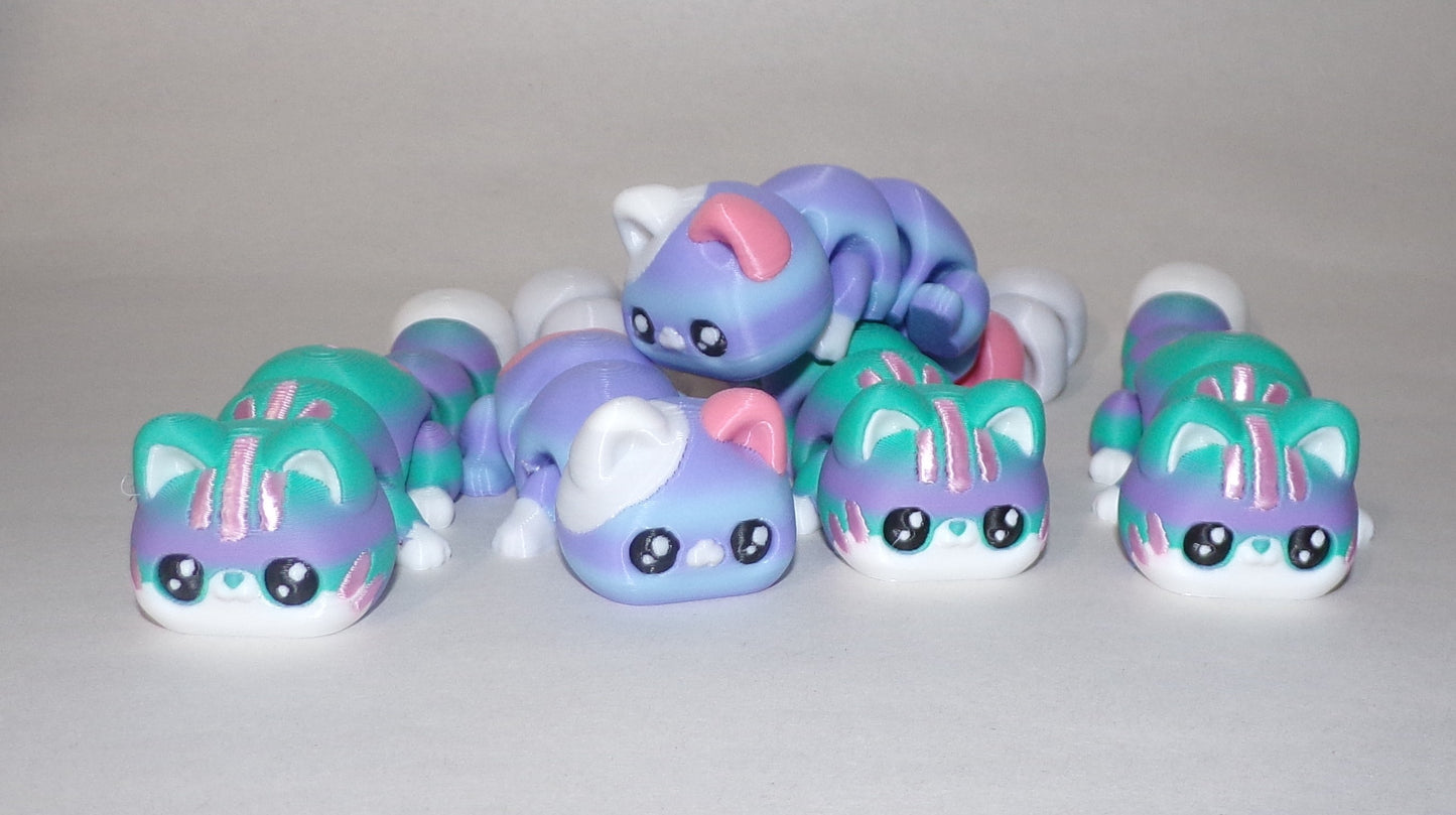 Kitty Articulated 3d Printed Figurine - Wonderland 3D Printing