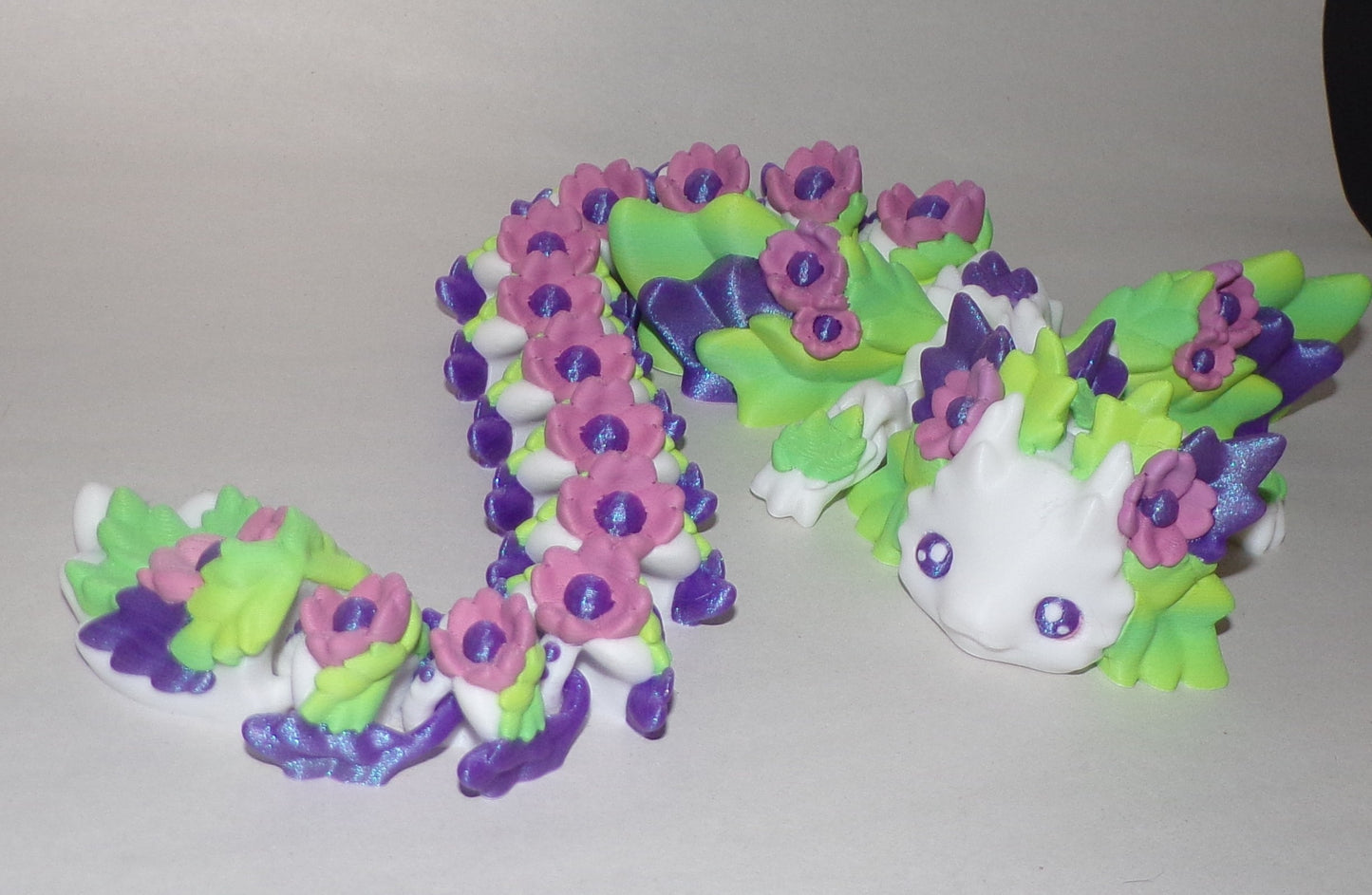 Kosha Dragon Articulated 3d Printed Figurine - Wonderland 3D Printing