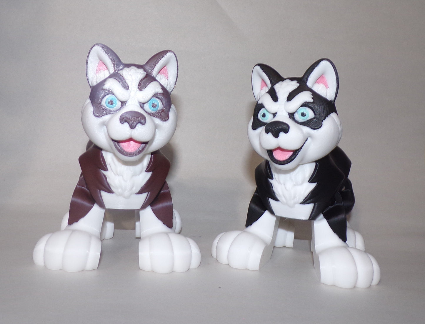 Husky 3D Printed Articulated Figurine