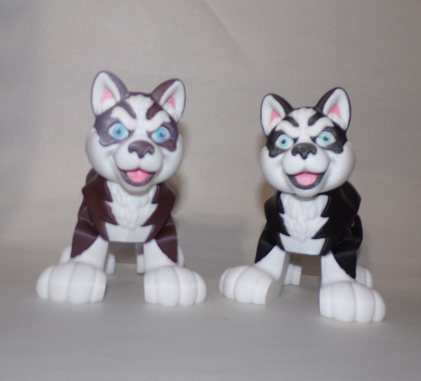 Husky 3D Printed Articulated Figurine