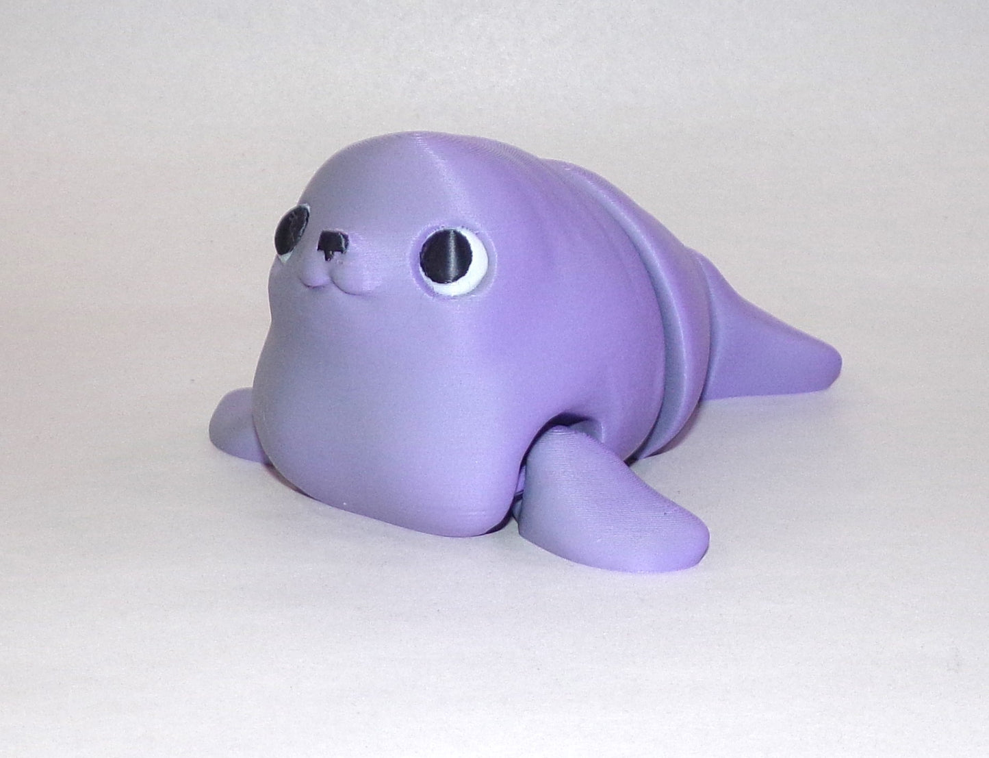 Baby Seal Articulated 3d Printed Figurine - Wonderland 3D Printing