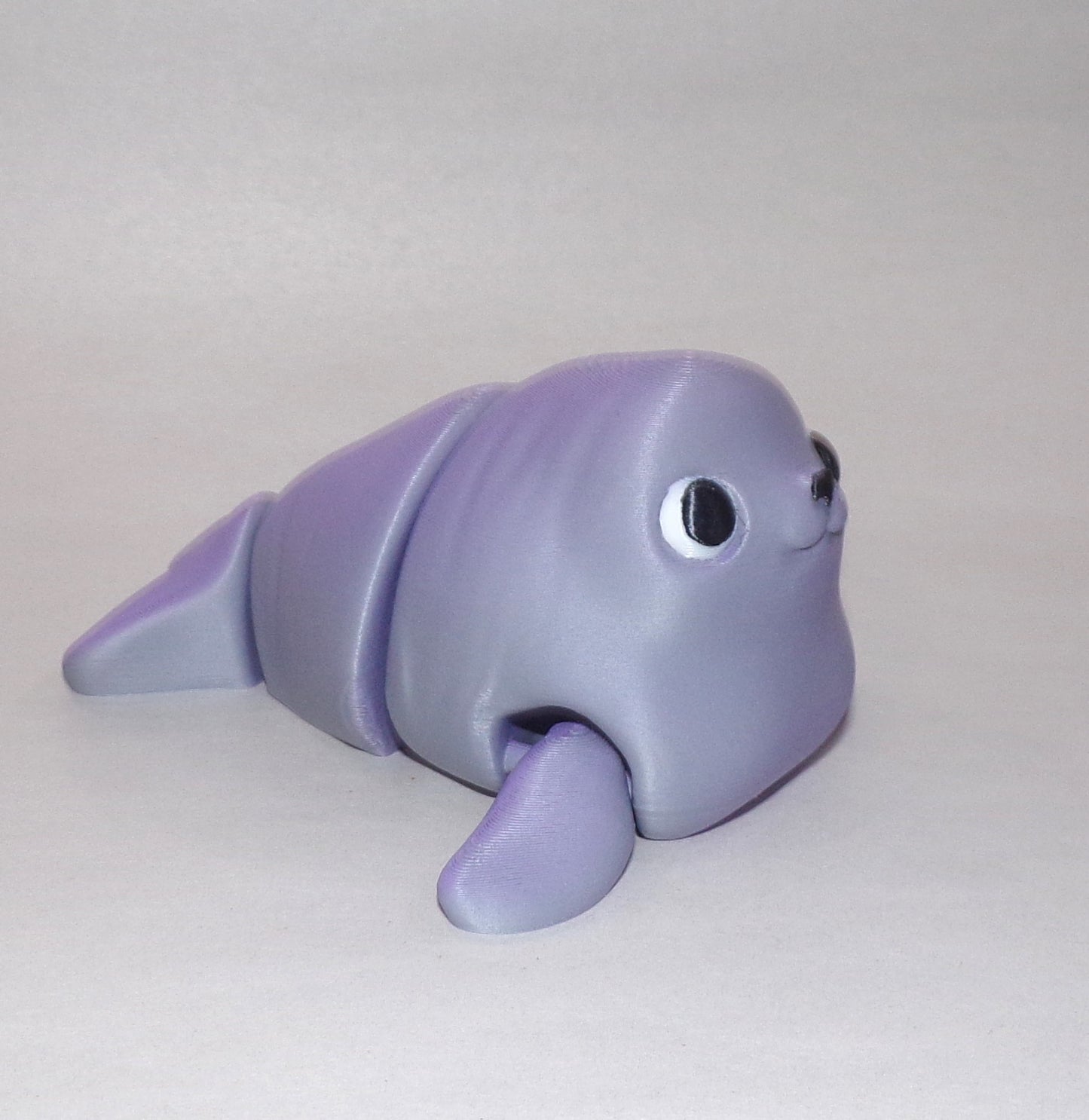 Baby Seal Articulated 3d Printed Figurine - Wonderland 3D Printing