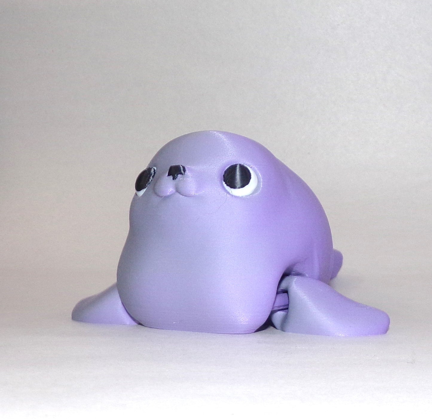 Baby Seal Articulated 3d Printed Figurine - Wonderland 3D Printing