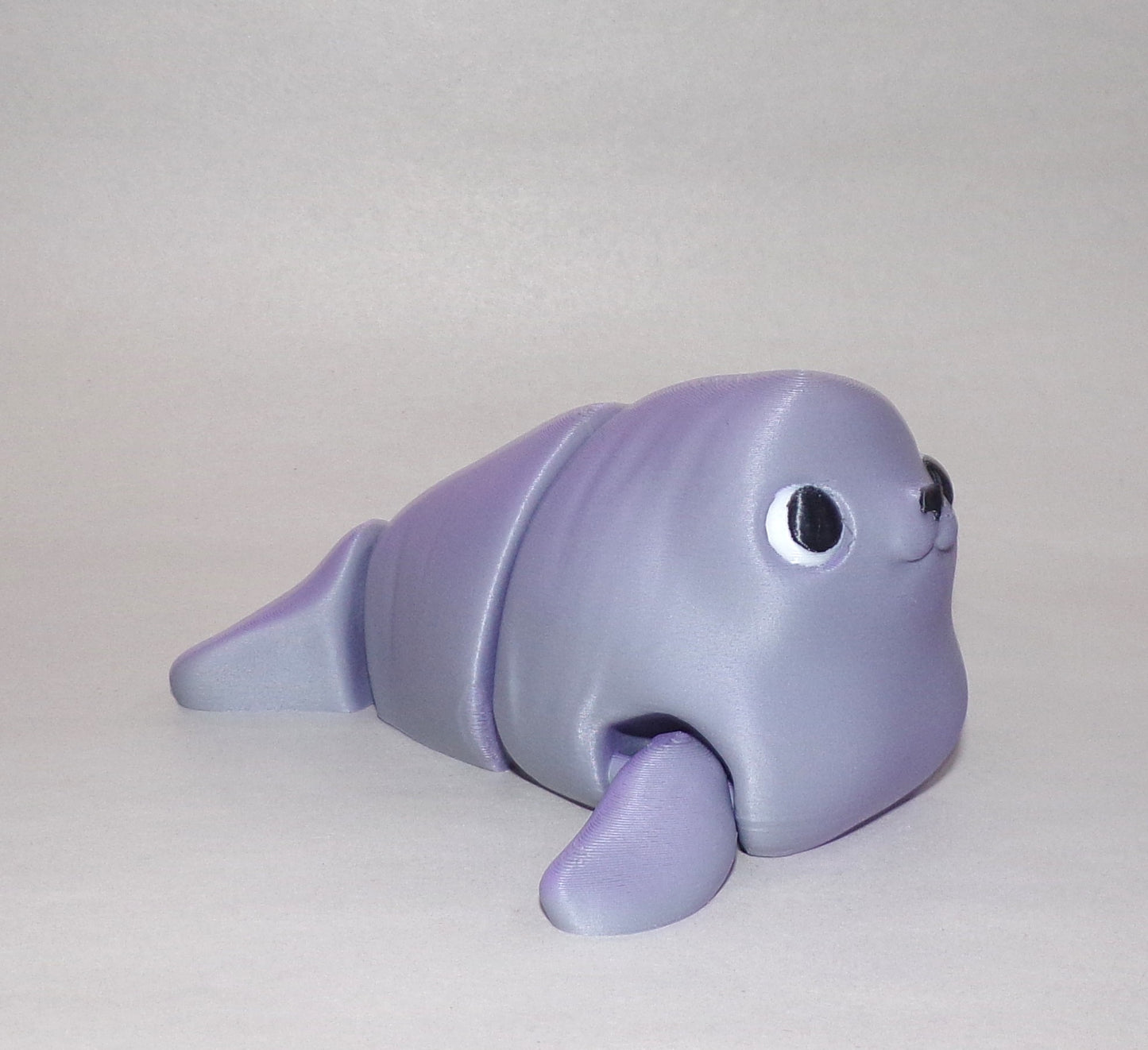Baby Seal Articulated 3d Printed Figurine - Wonderland 3D Printing