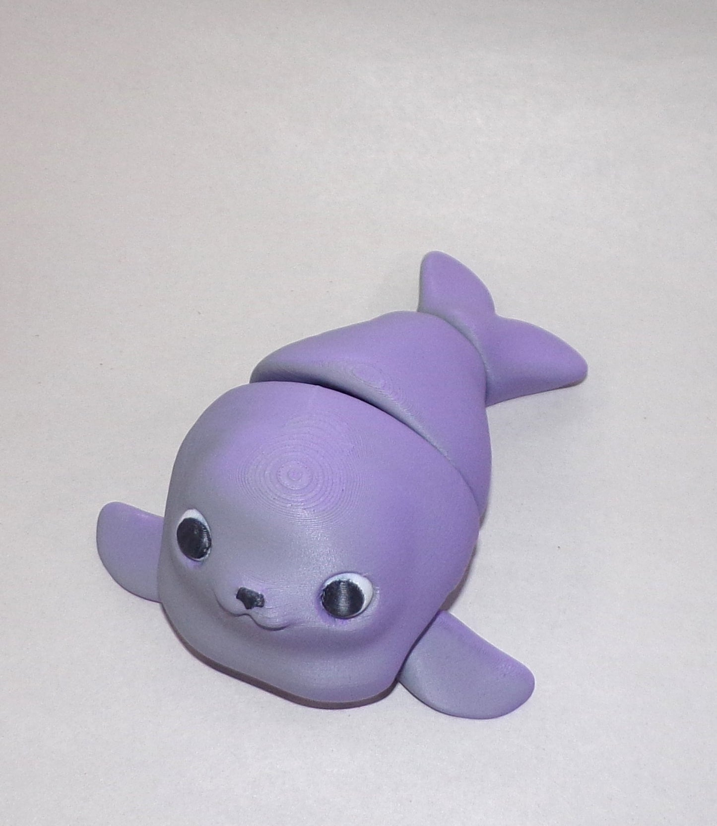 Baby Seal Articulated 3d Printed Figurine - Wonderland 3D Printing