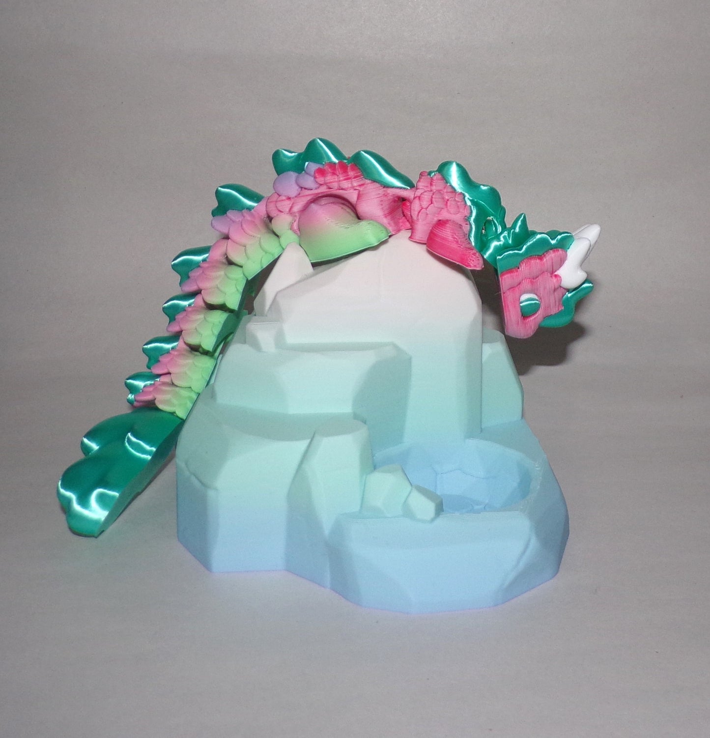 Baby Kaida Dragon Articulated 3d Printed Figurine - Wonderland 3D Printing