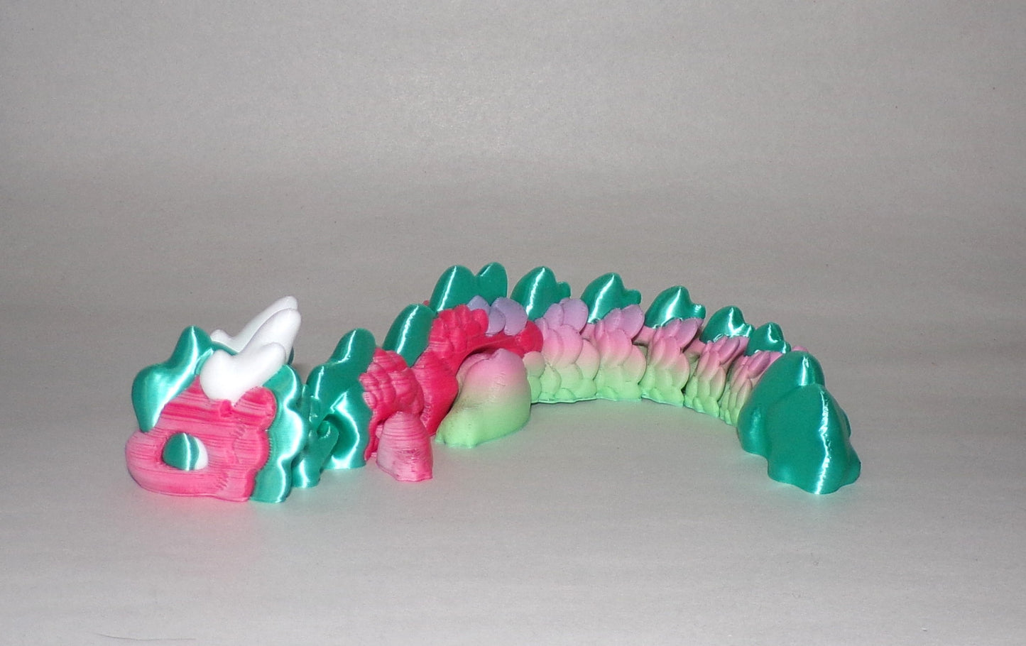 Baby Kaida Dragon Articulated 3d Printed Figurine - Wonderland 3D Printing