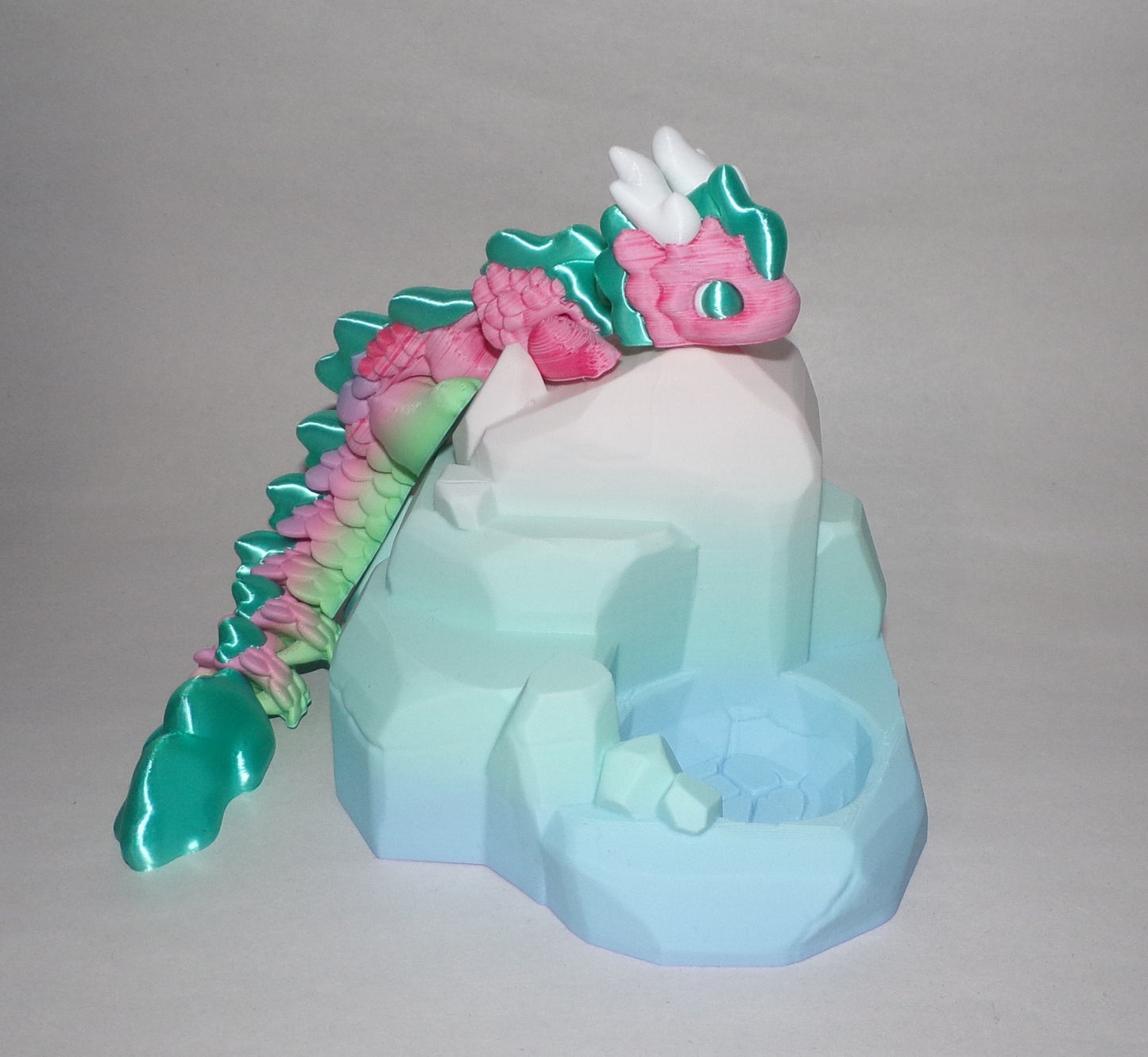 Baby Kaida Dragon Articulated 3d Printed Figurine - Wonderland 3D Printing