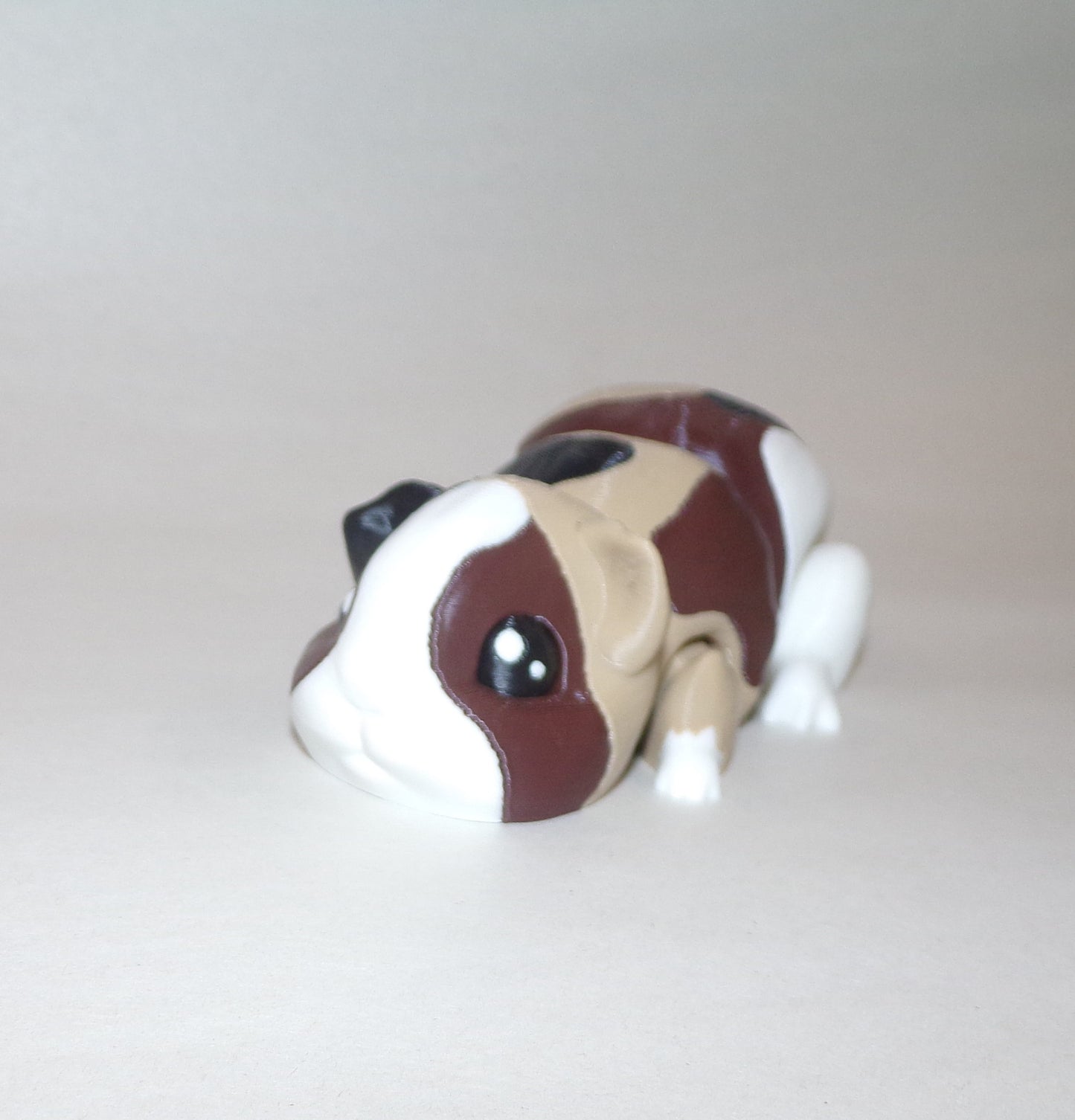 Guinea Pig Articulated 3d Printed Figurine with Playhouse Options - Wonderland 3D Printing