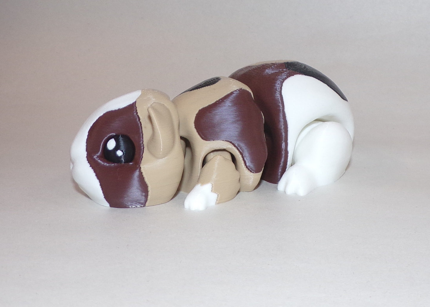 Guinea Pig Articulated 3d Printed Figurine with Playhouse Options - Wonderland 3D Printing