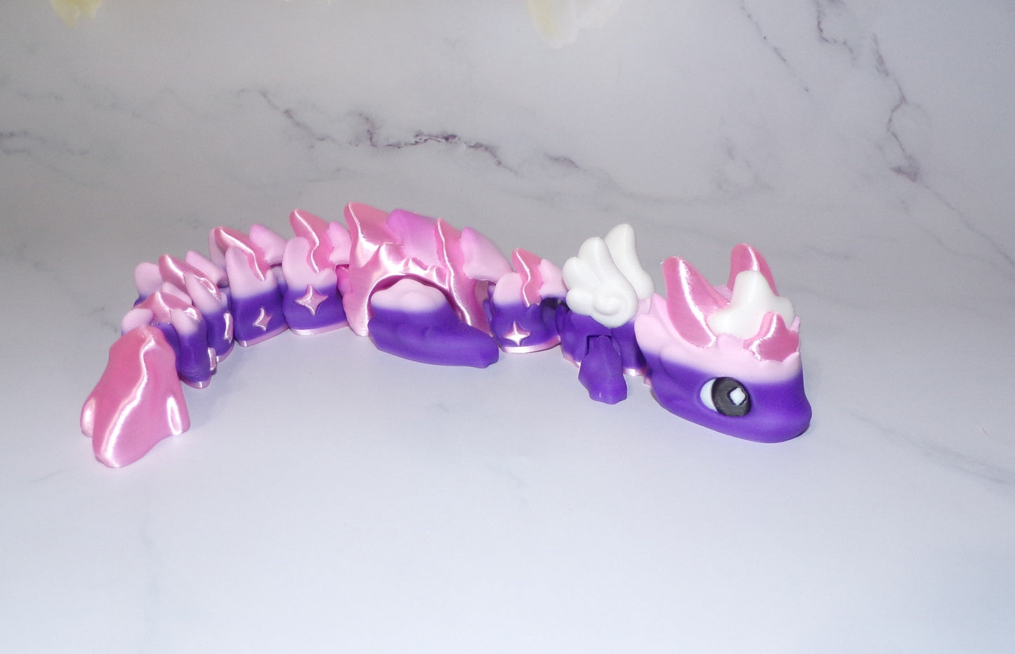 Baby Kaida Dragon Articulated 3d Printed Figurine - Wonderland 3D Printing