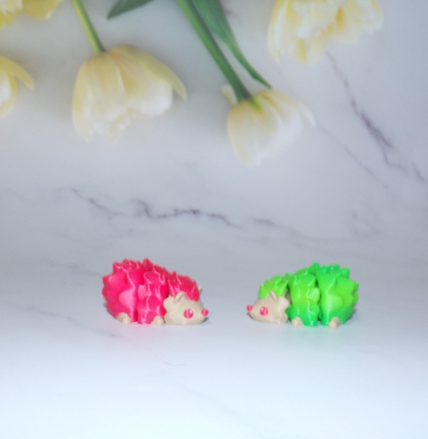 Hedgehog with Basket Articulated 3d Printed Figurine - Wonderland 3D Printing