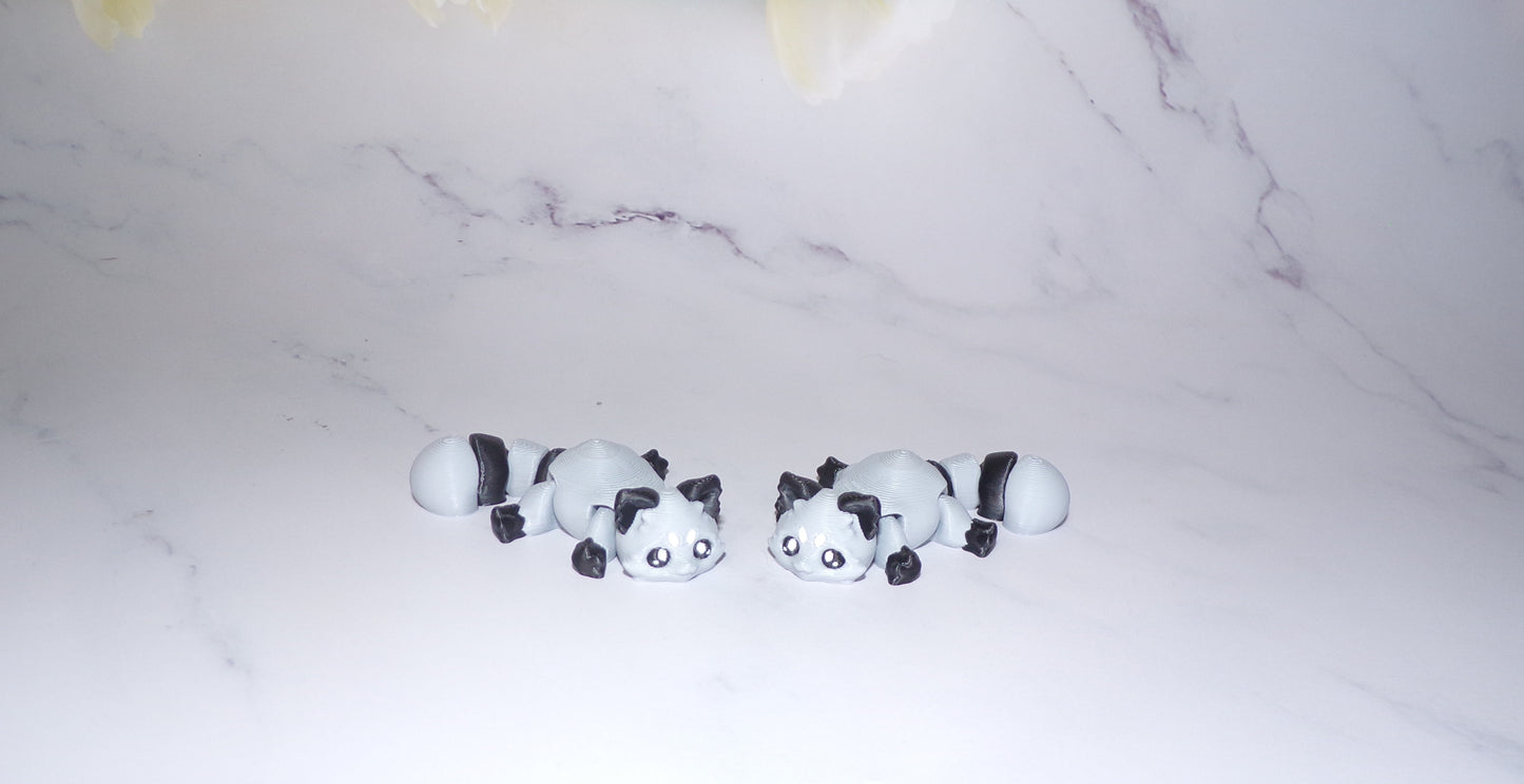 Raccoon Articulated 3d Printed Figurine - Wonderland 3D Printing