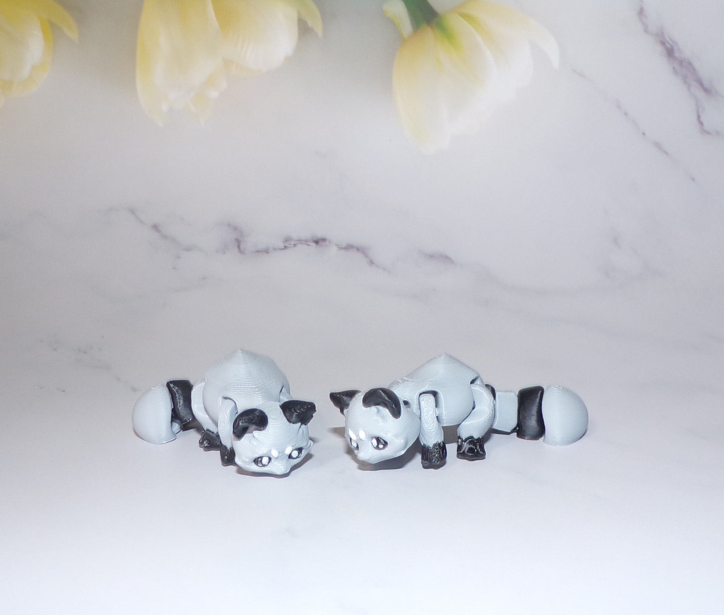 Raccoon Articulated 3d Printed Figurine - Wonderland 3D Printing