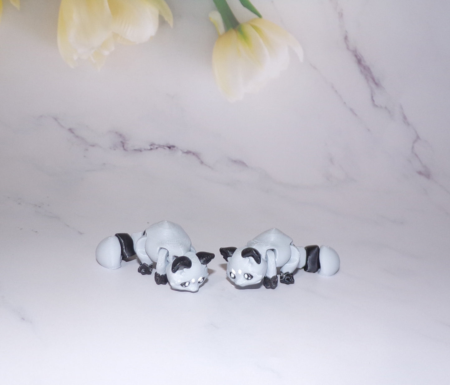 Raccoon Articulated 3d Printed Figurine - Wonderland 3D Printing