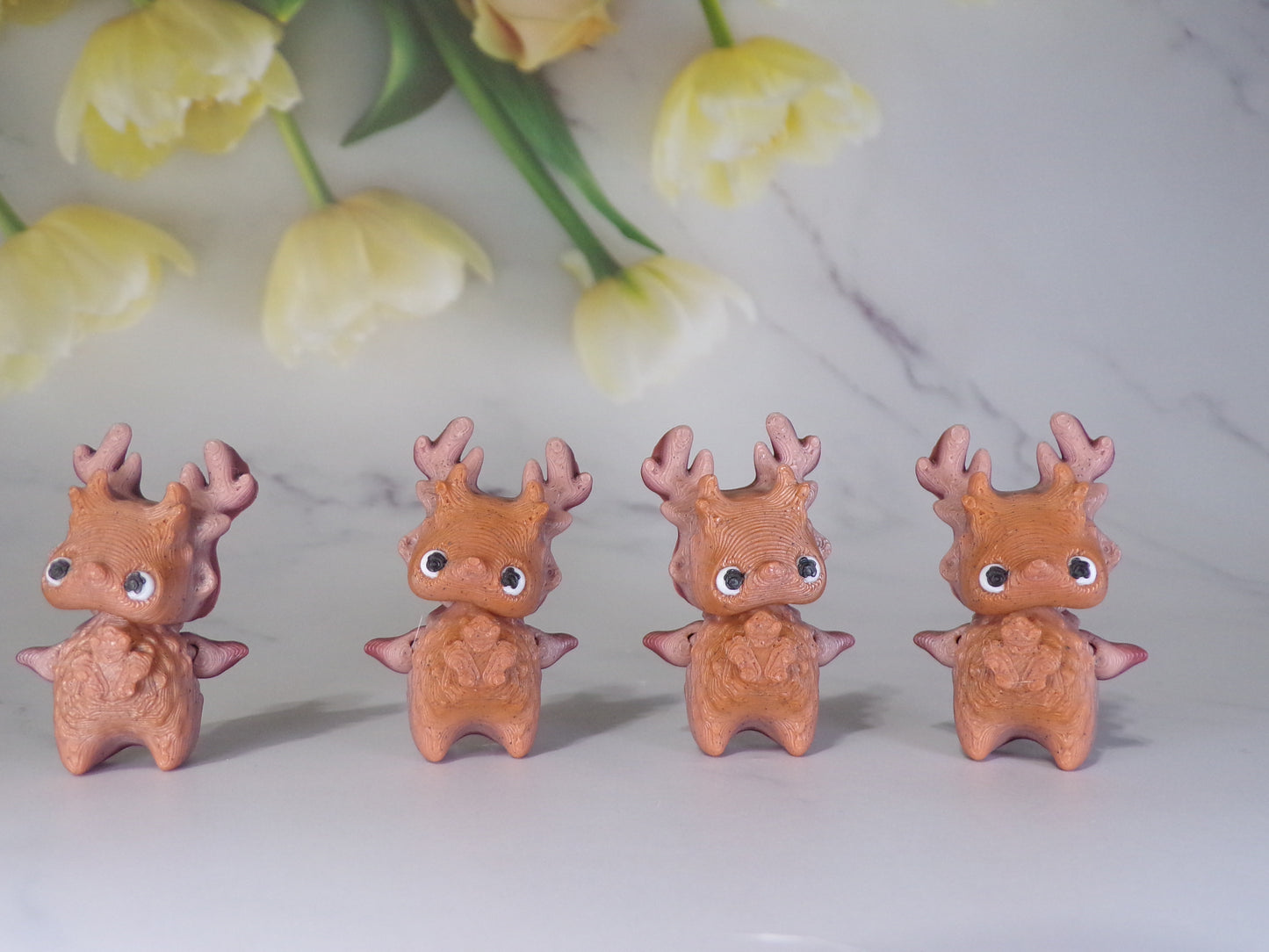 Pixies Articulated 3d Printed Figurine - Wonderland 3D Printing