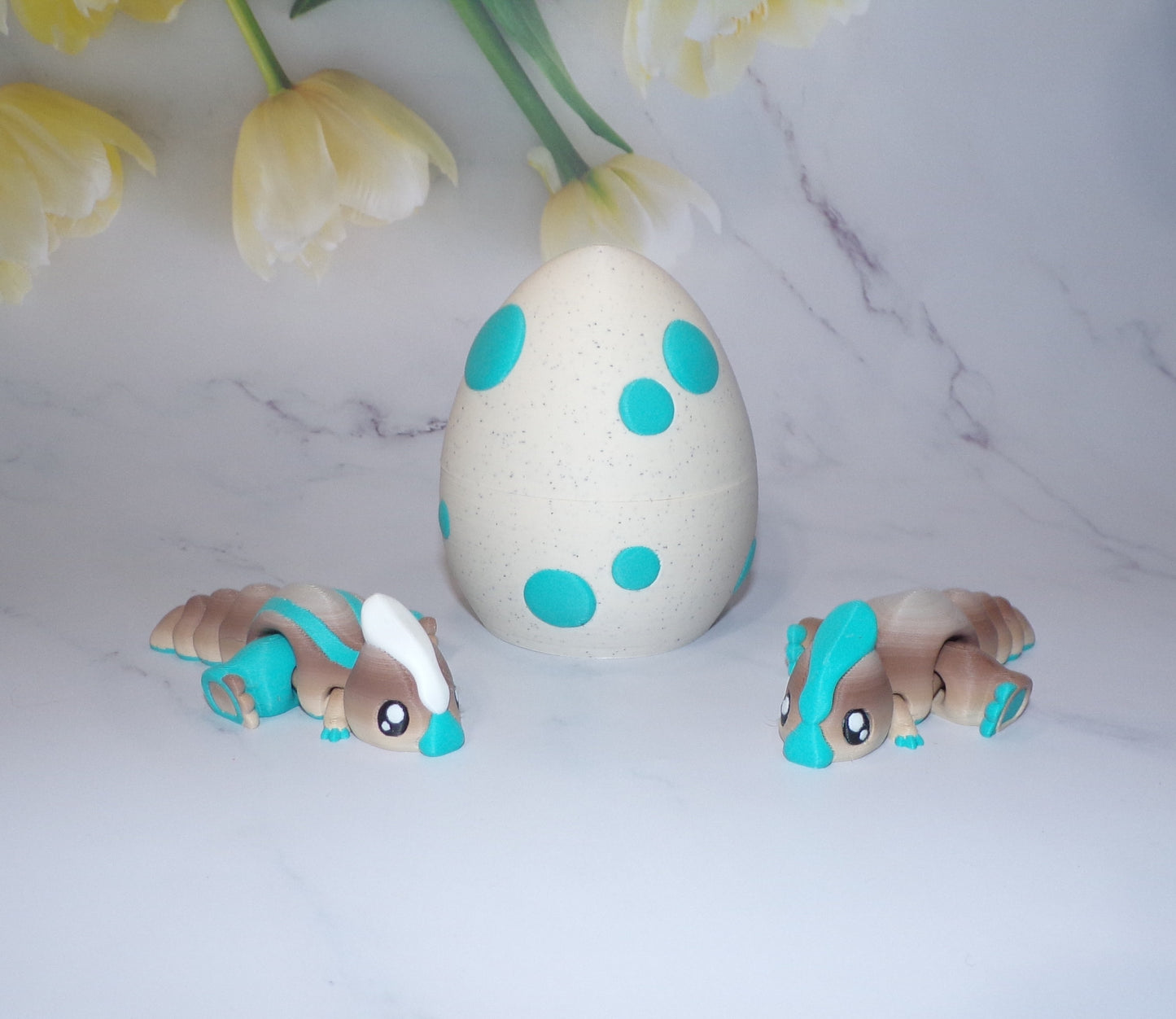 Parasaur Flexi Articulated 3d Printed Figurine - Wonderland 3D Printing