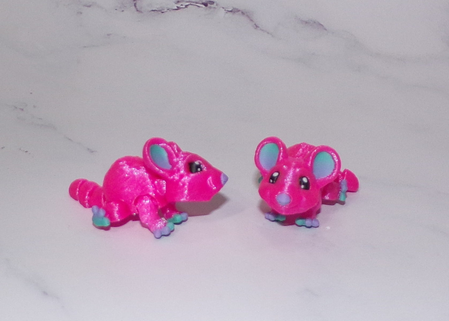 Tiny Mouse 3D Printed Articulated Figurine