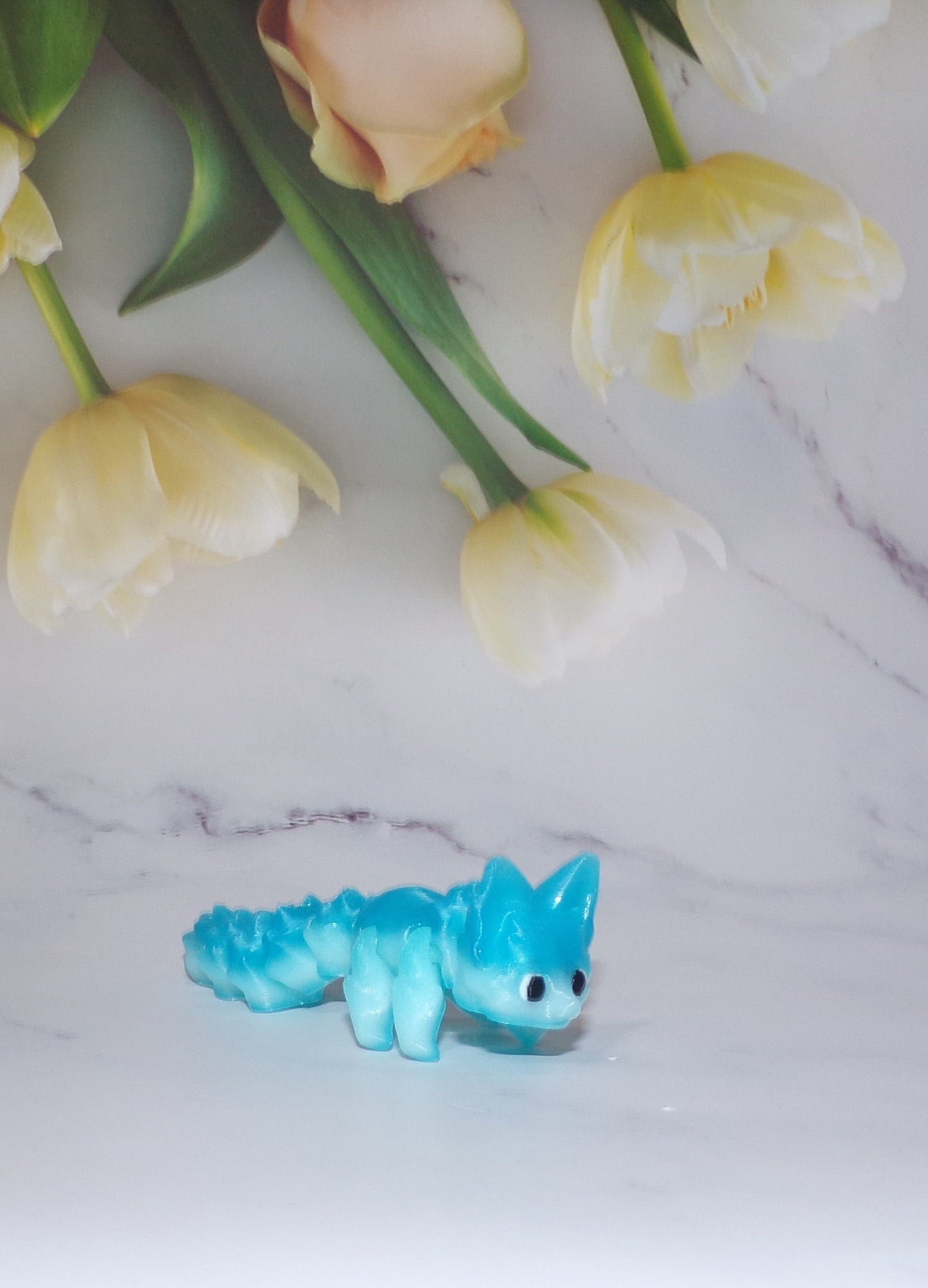 Fox Articulated 3d Printed Figurine - Wonderland 3D Printing