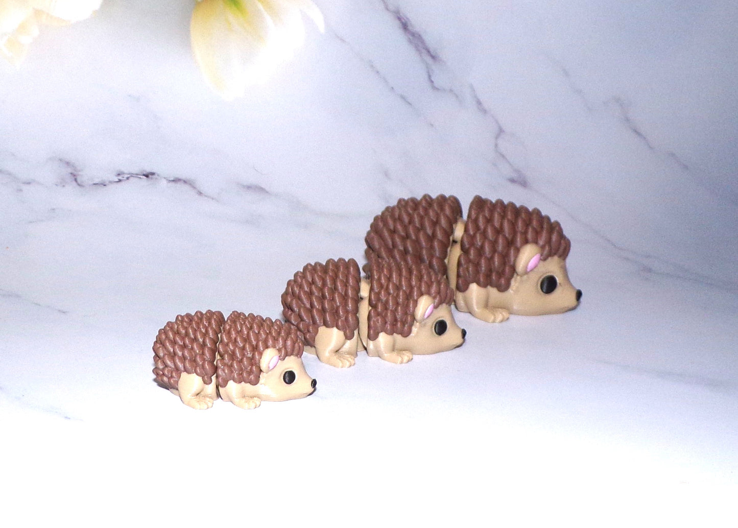 Hedgehog 3D Printed Articulated Figurine - Wonderland 3D Printing
