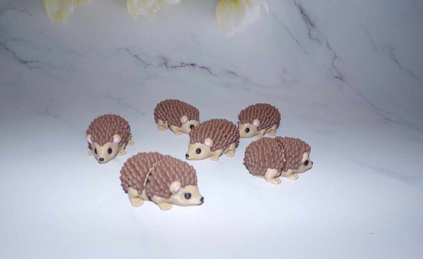 Hedgehog 3D Printed Articulated Figurine - Wonderland 3D Printing