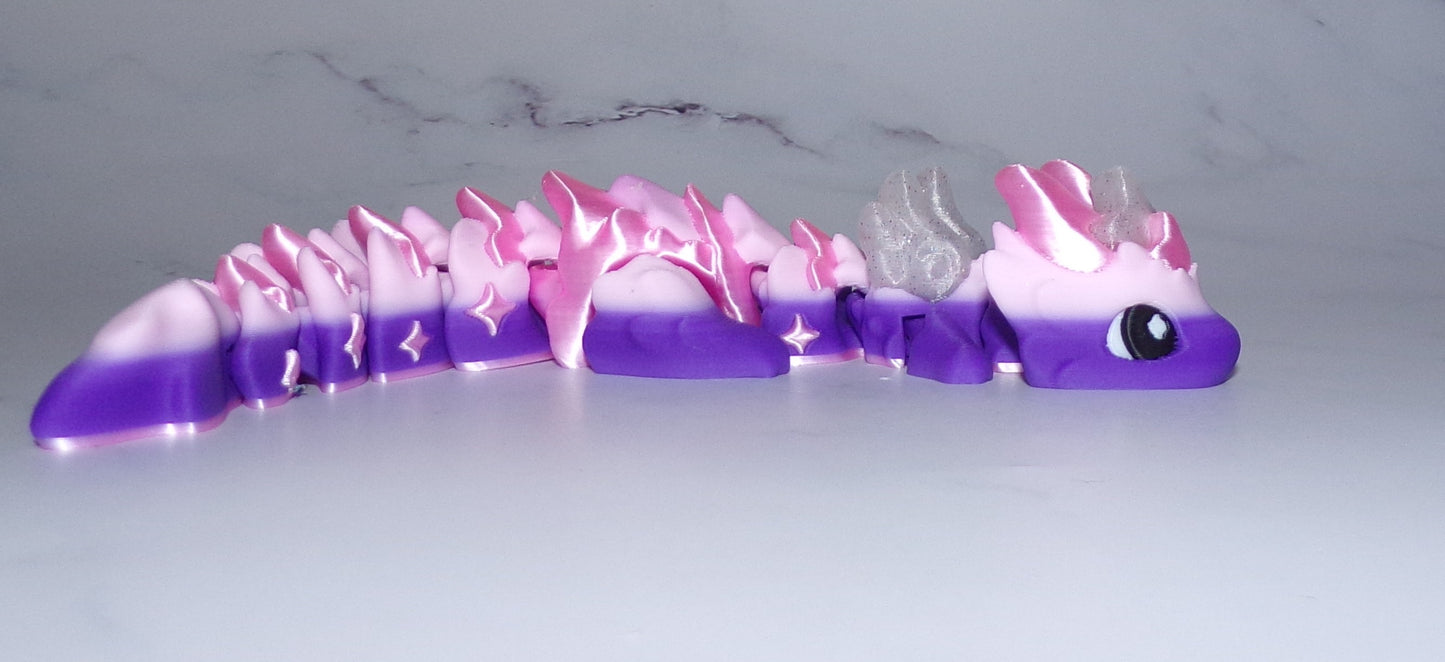 Atria Dragon Articulated 3d Printed Figurine - Wonderland 3D Printing