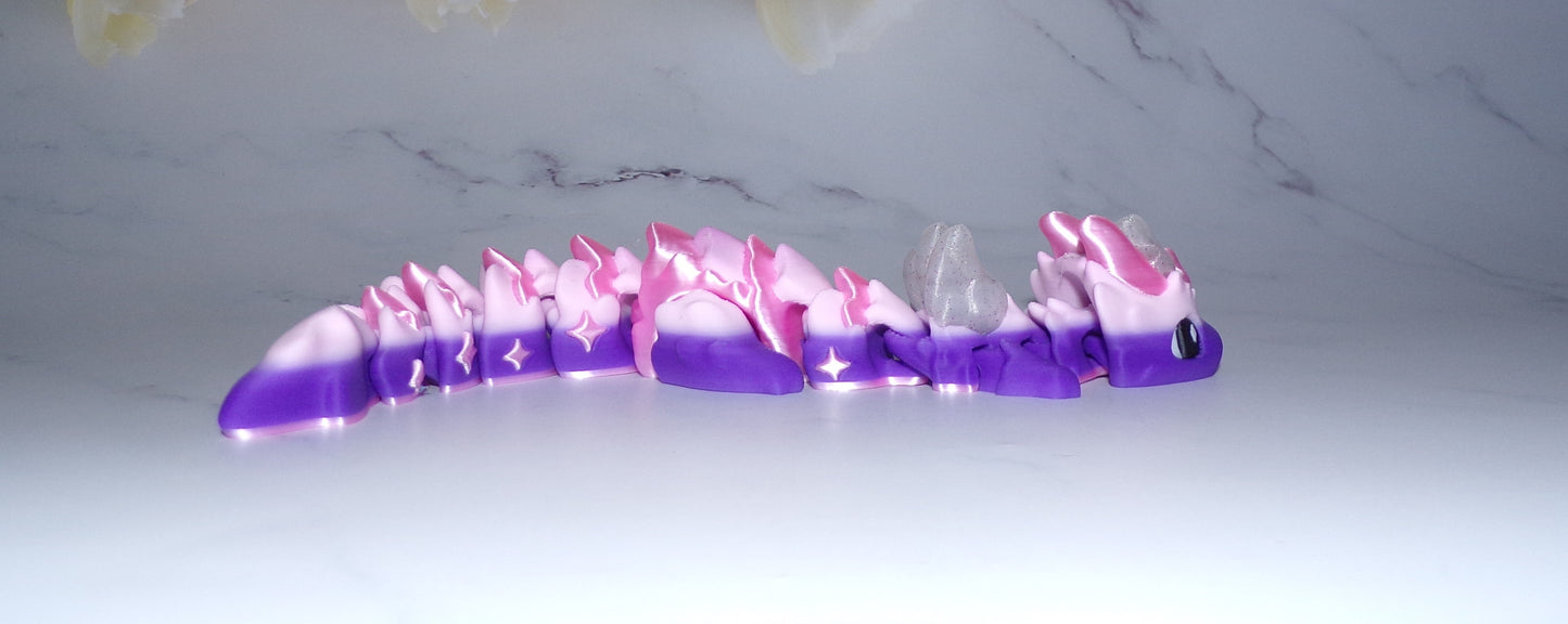 Atria Dragon Articulated 3d Printed Figurine - Wonderland 3D Printing