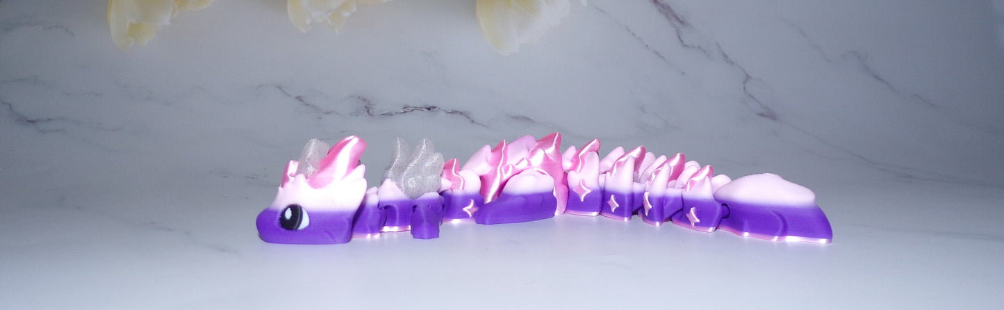 Atria Dragon Articulated 3d Printed Figurine - Wonderland 3D Printing