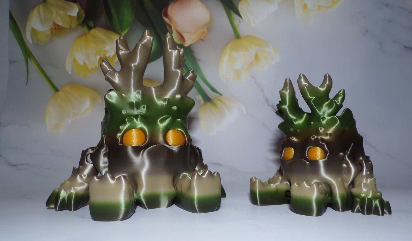 Green Warden 3D Printed Articulated Stationary Holder - Wonderland 3D Printing