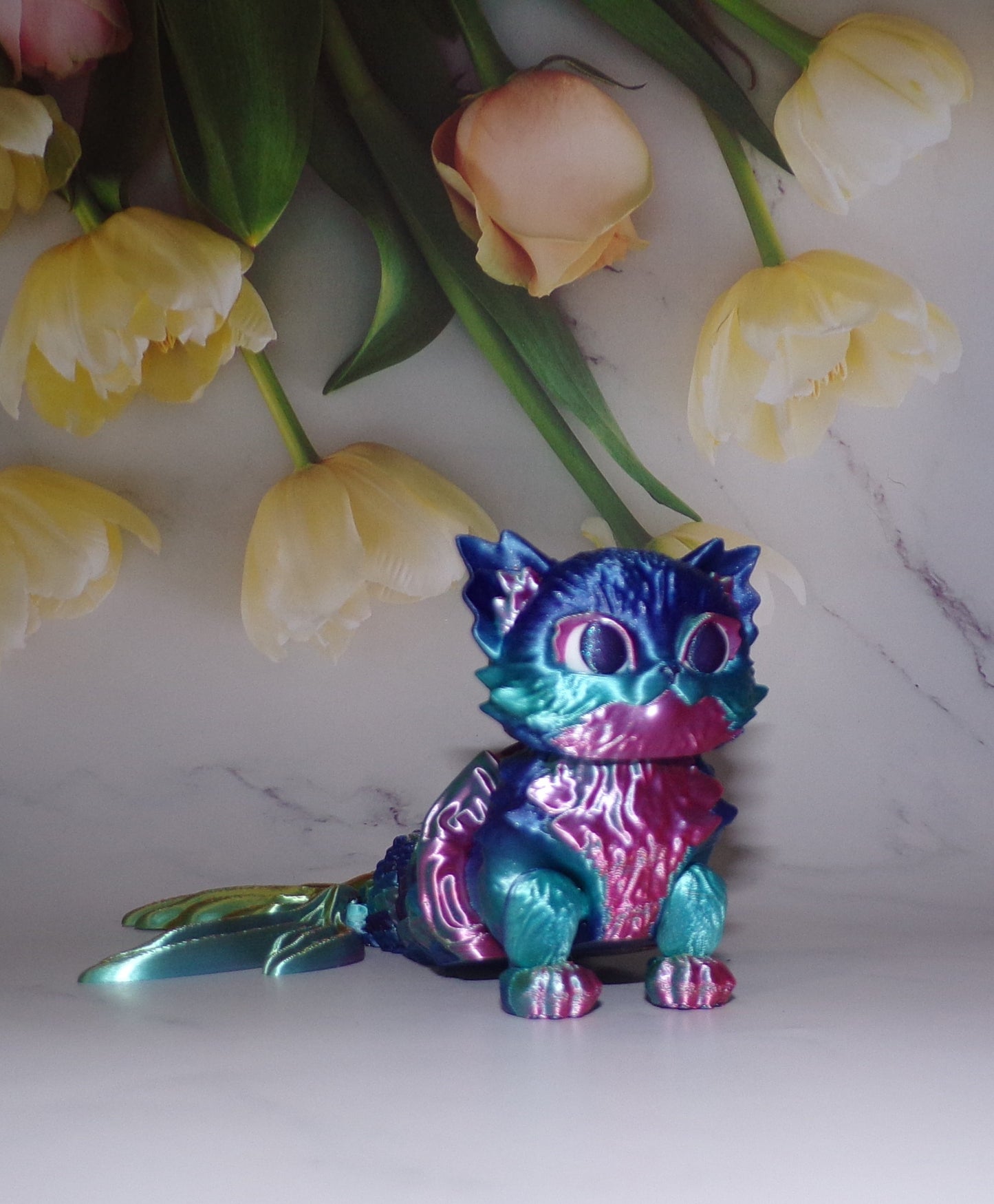 Mercat Articulated 3d Printed Figurine - Wonderland 3D Printing