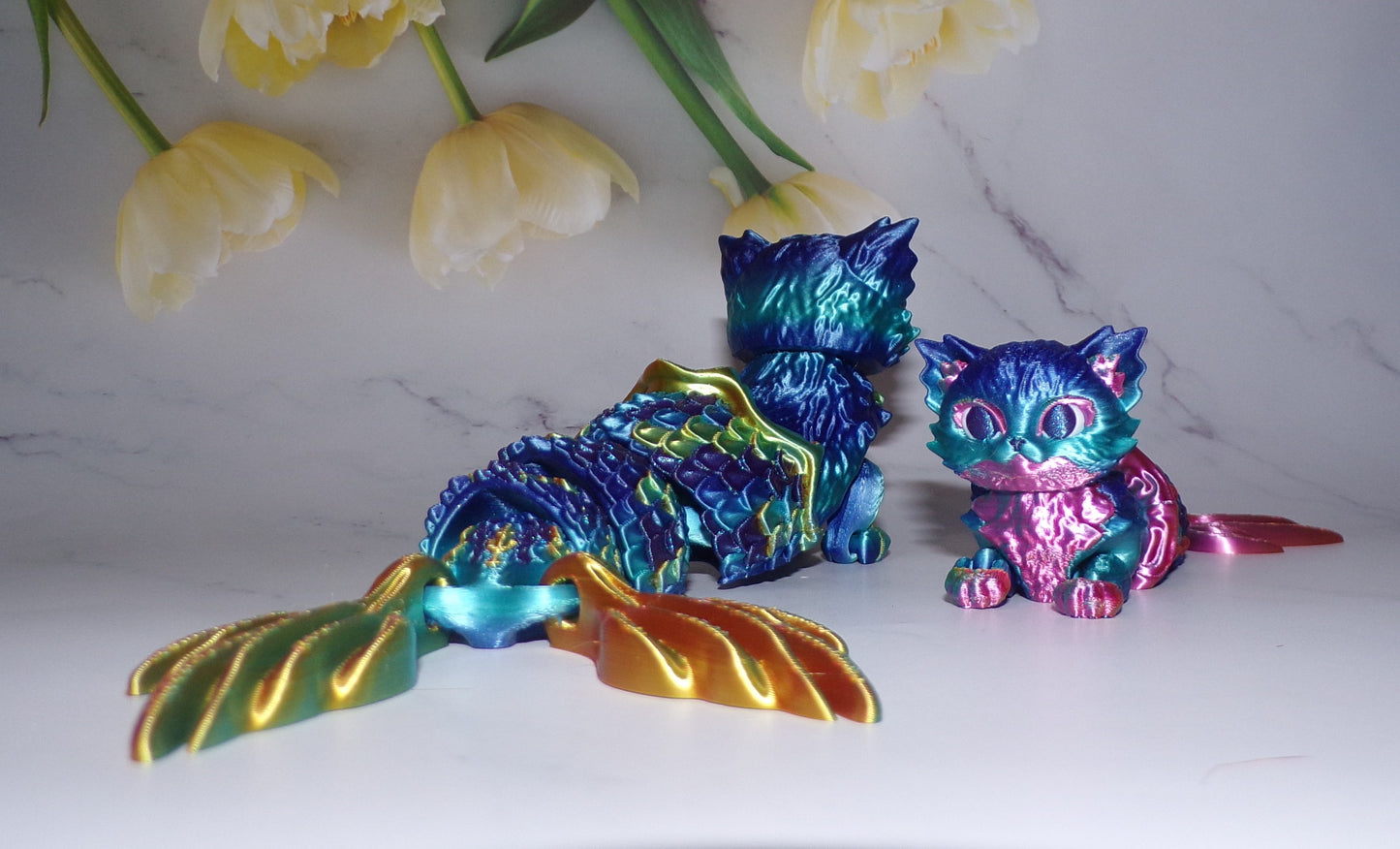 Mercat Articulated 3d Printed Figurine - Wonderland 3D Printing