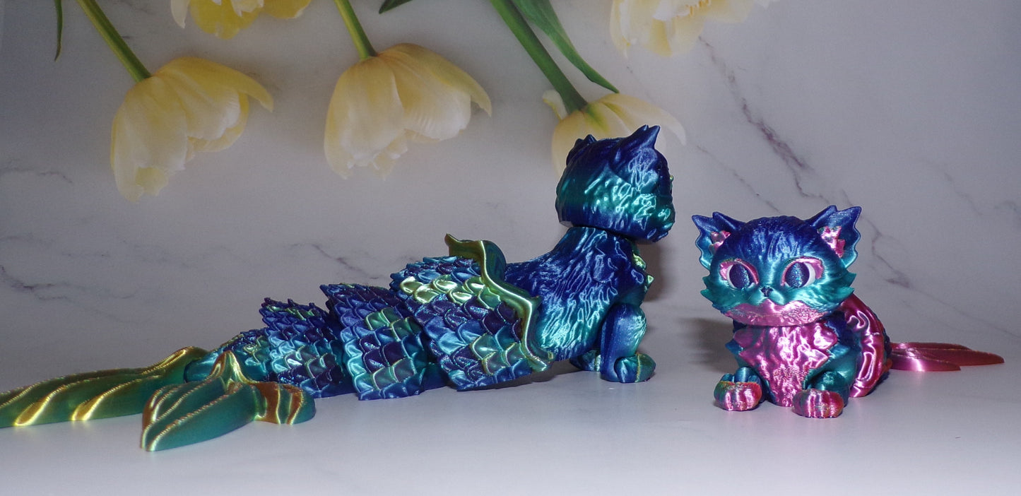 Mercat Articulated 3d Printed Figurine - Wonderland 3D Printing