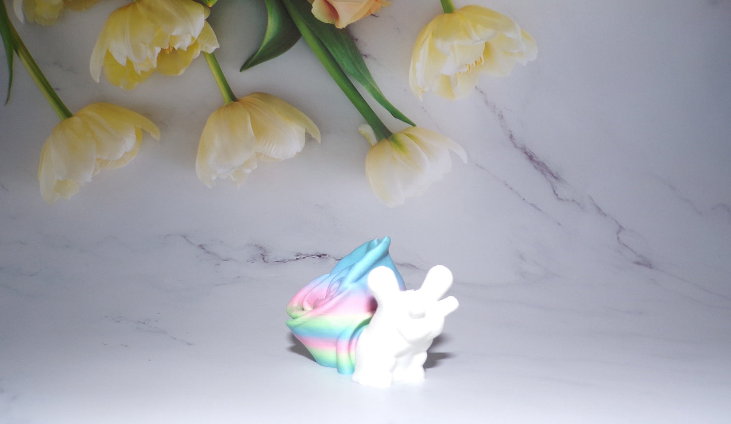 Snails-Rose, Strawberry or Chocolate Covered Strawberry 3D Printed Articulated Figurine - Wonderland 3D Printing