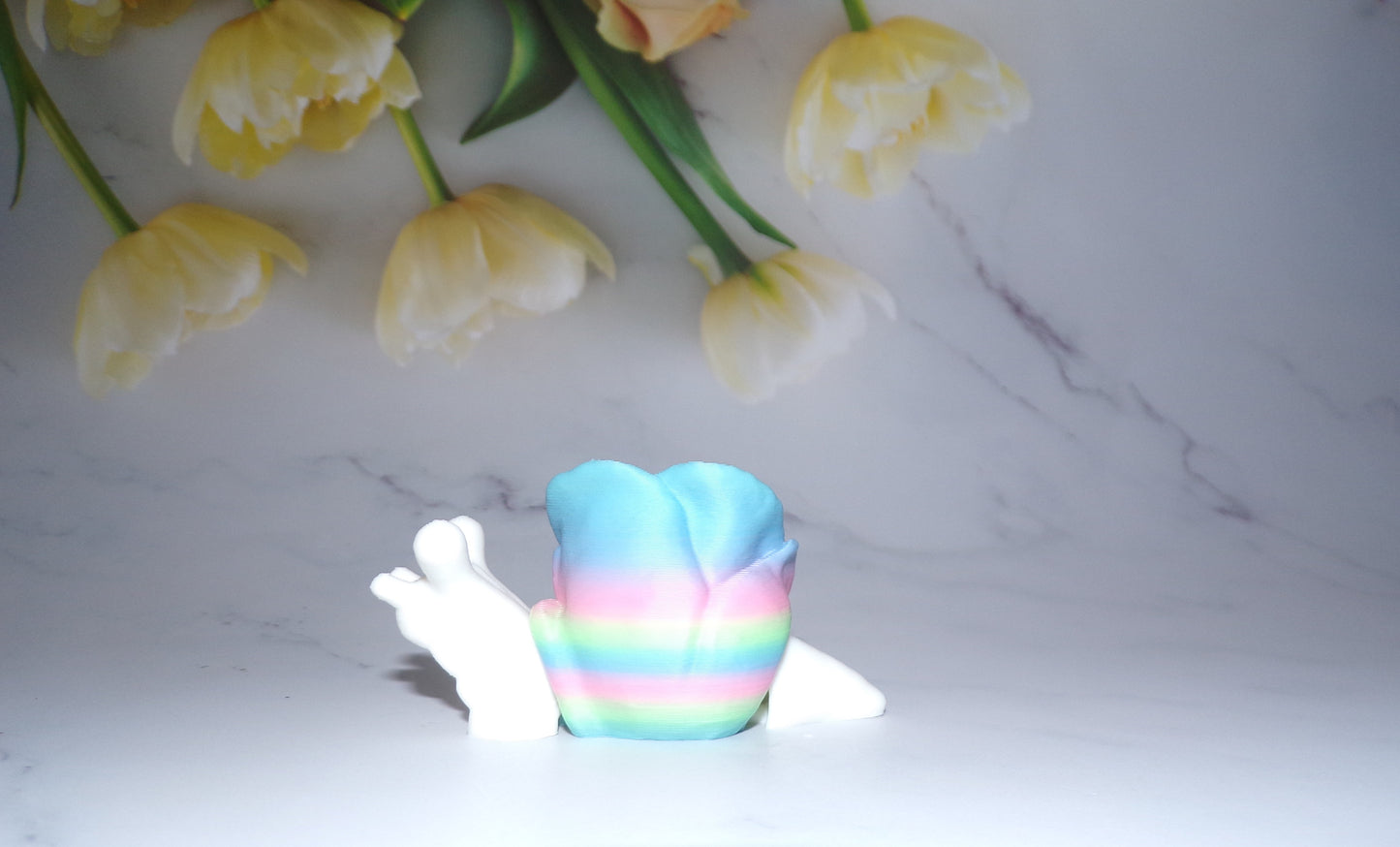 Snails-Rose, Strawberry or Chocolate Covered Strawberry 3D Printed Articulated Figurine - Wonderland 3D Printing