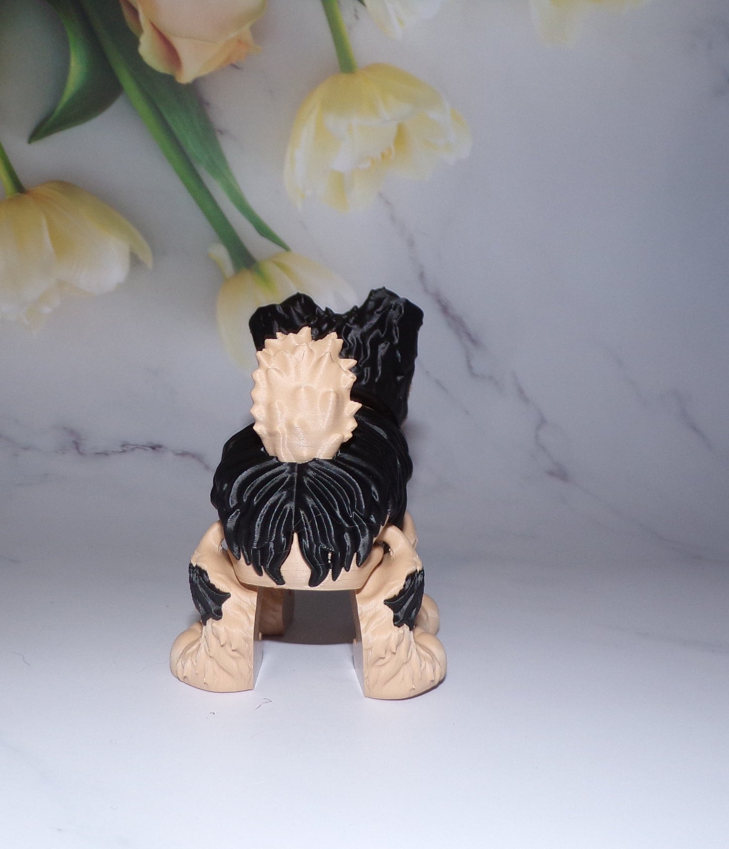 Yorkie 3D Printed Articulated Figurine - Wonderland 3D Printing