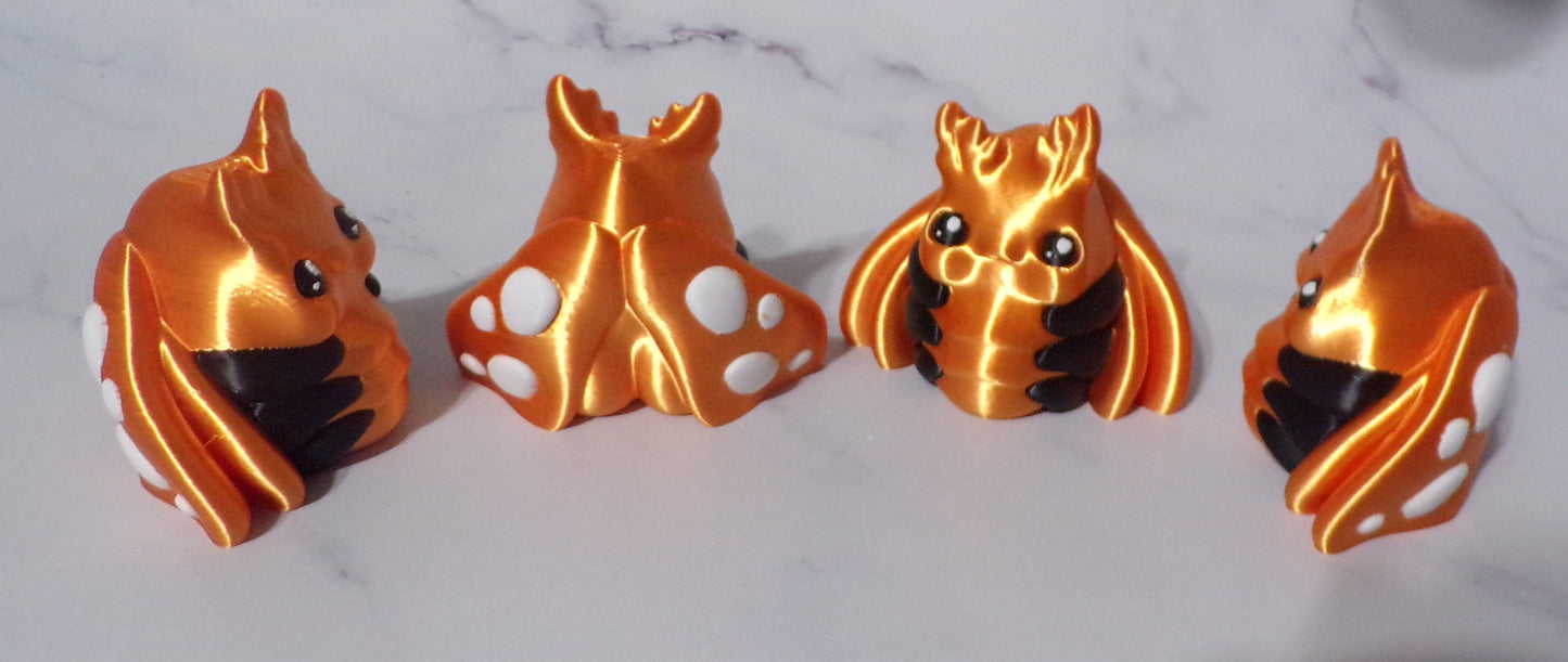 Butt Goblin -Mushroom, Blossom, or Moth with Spinner Hut options 3d Printed Figurine - Wonderland 3D Printing