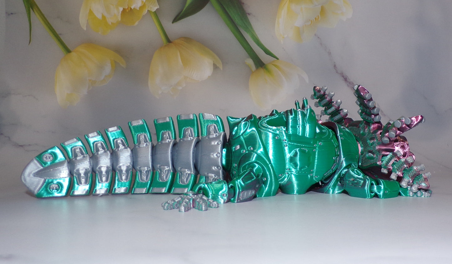 Robot Axolotl - Wonderland 3D Printing