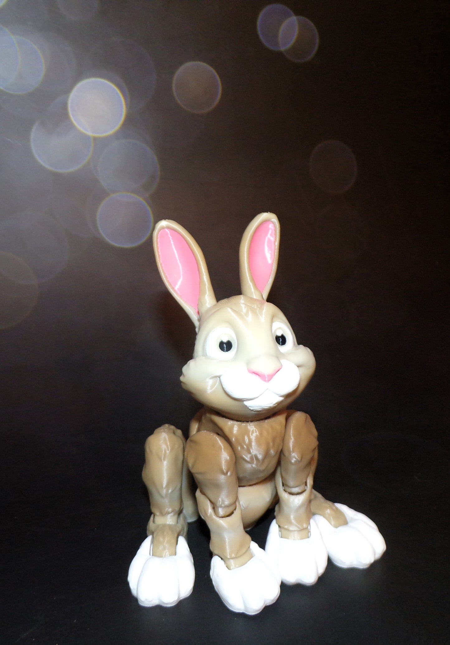 Rabbit: 3D Printed Articulated - Wonderland 3D Printing