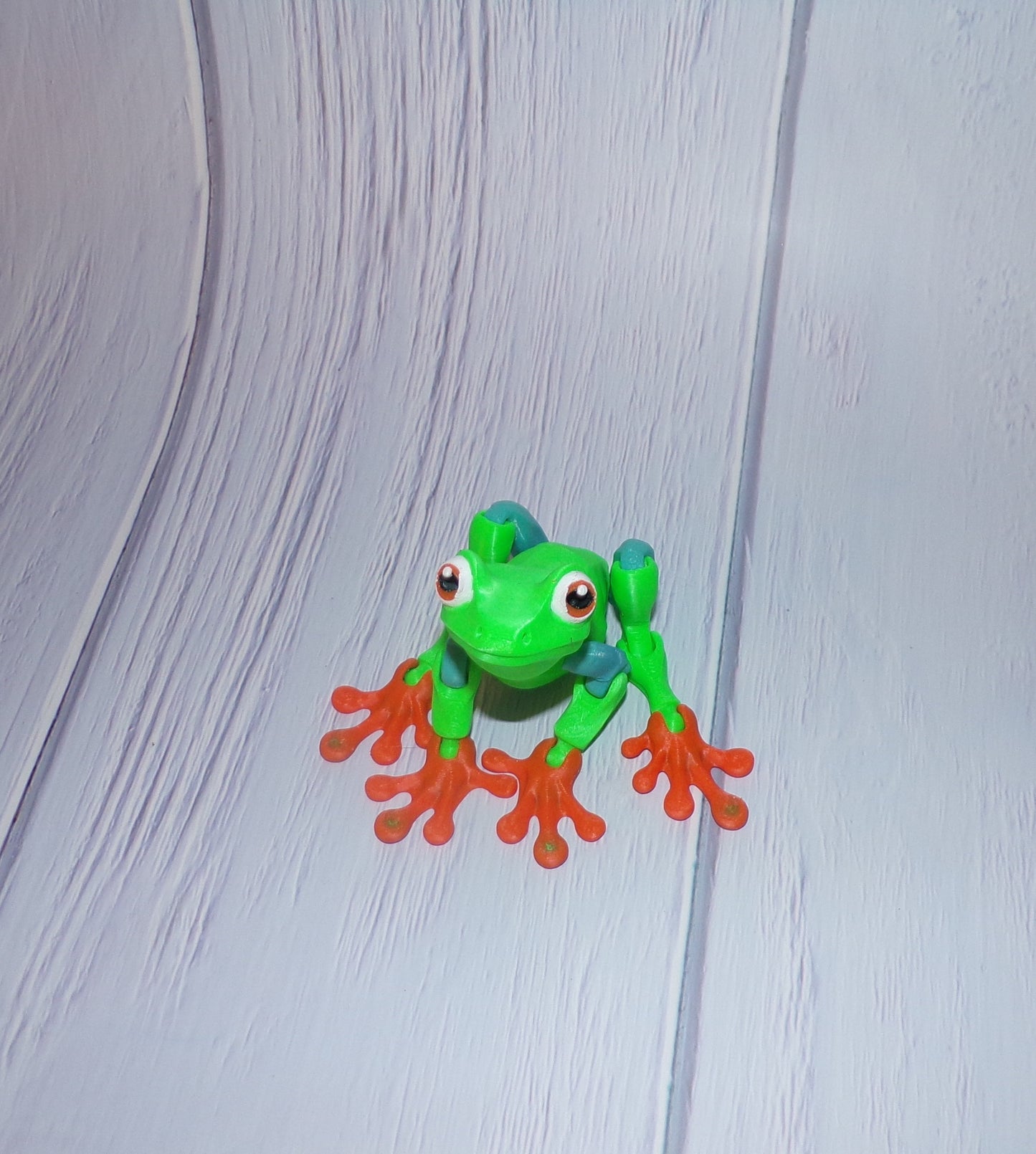 Tree Frog:3D Printed, Fully Articulated Joints - Wonderland 3D Printing